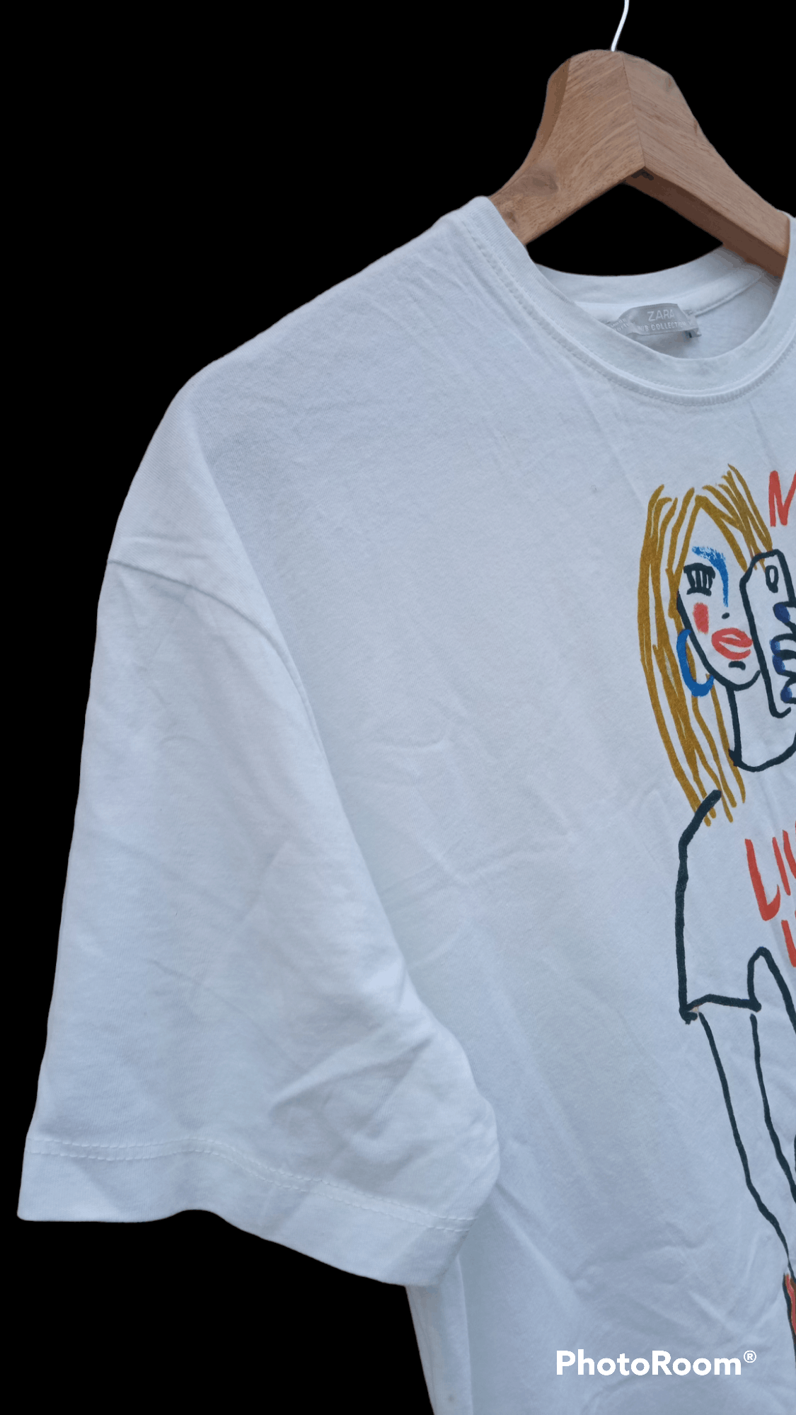 Japanese Brand × Zara 🔥🔥Zara Living In LA Fashion Artwork T-Shirt Size US M / EU 48-50 / 2 - 8 Thumbnail
