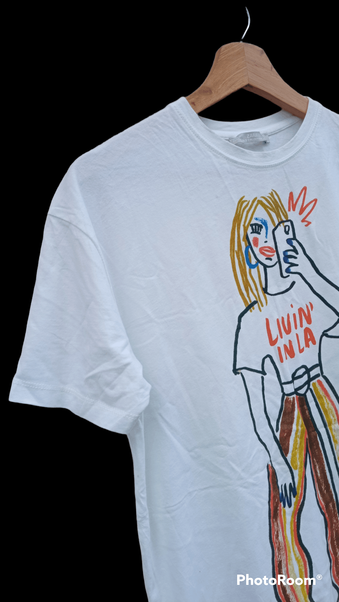 Japanese Brand × Zara 🔥🔥Zara Living In LA Fashion Artwork T-Shirt Size US M / EU 48-50 / 2 - 6 Thumbnail