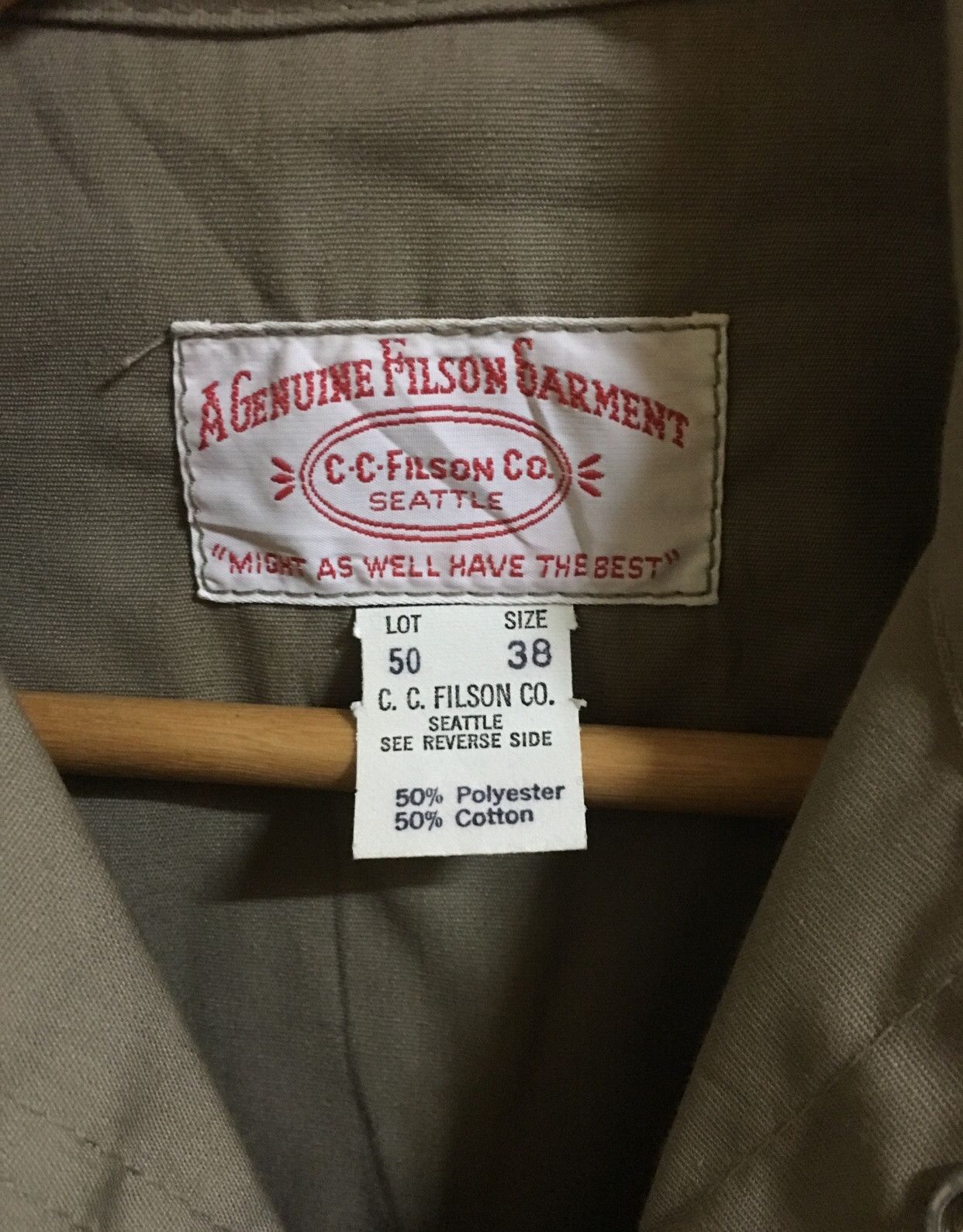 Filson × Vintage A Genuine Filson Garment Cotton Greybeard Coat Jacket Size US M / EU 48-50 / 2 - 9 Thumbnail
