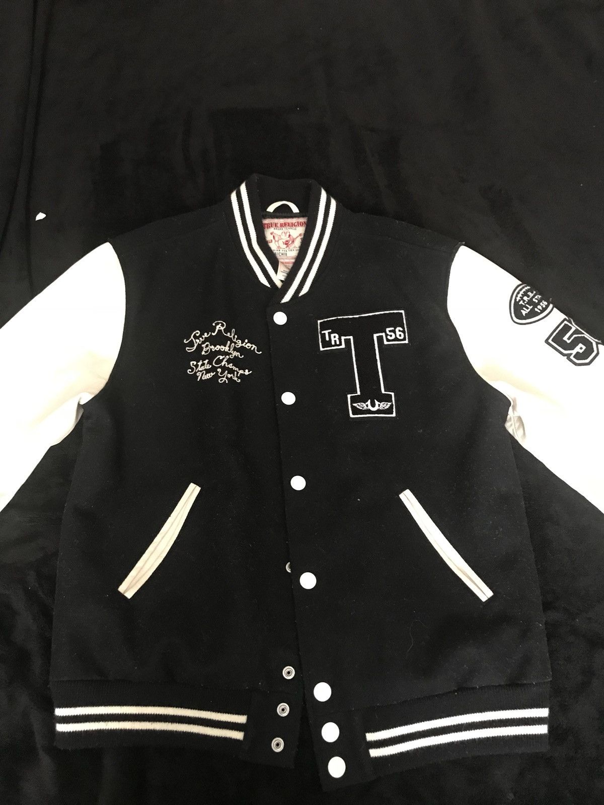 True Religion Brooklyn Braves Letterman Size US XXL / EU 58 / 5 - 2 Thumbnail