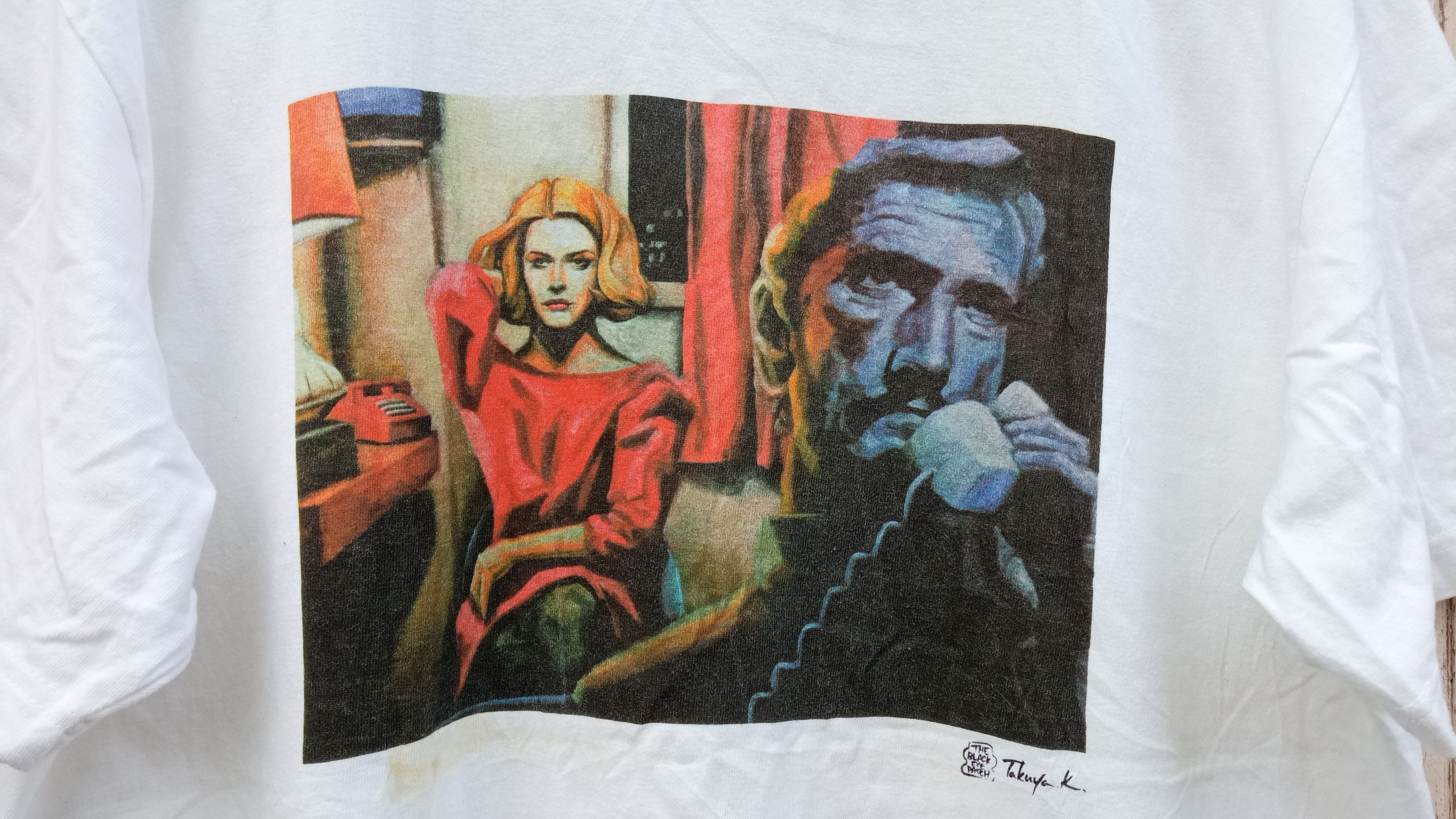 BlackEyePatch × Japanese Brand 🔥🔥The Black Eye Patch x Takuya Kamioka Artwork T-Shirt Size US L / EU 52-54 / 3 - 18 Thumbnail