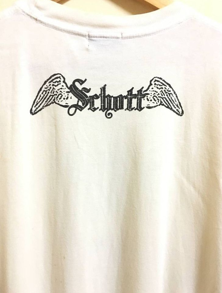Schott RaRe Schott Long Sleeve Nice Skull Logo Size US L / EU 52-54 / 3 - 4 Thumbnail