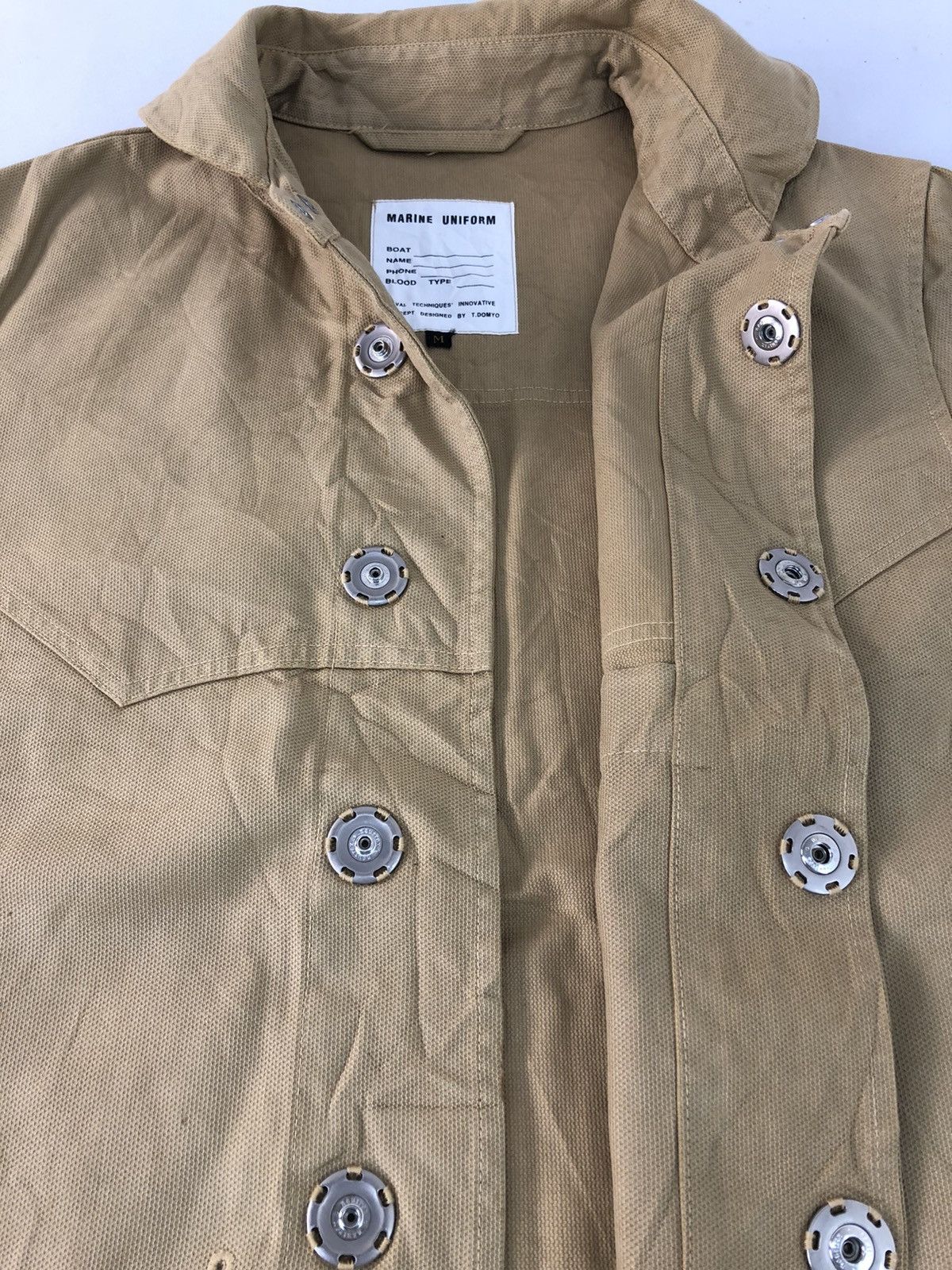 Vintage Vintage Military Marine Uniform Designed By T. Domyo Size US M / EU 48-50 / 2 - 10 Thumbnail