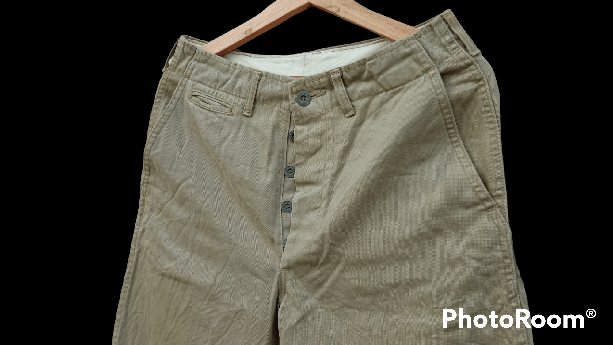 Japanese Brand × Vintage 🔥🔥Vintage Bobson US Army Chinos Khakis Trousers Pants Size US 29 - 14 Thumbnail