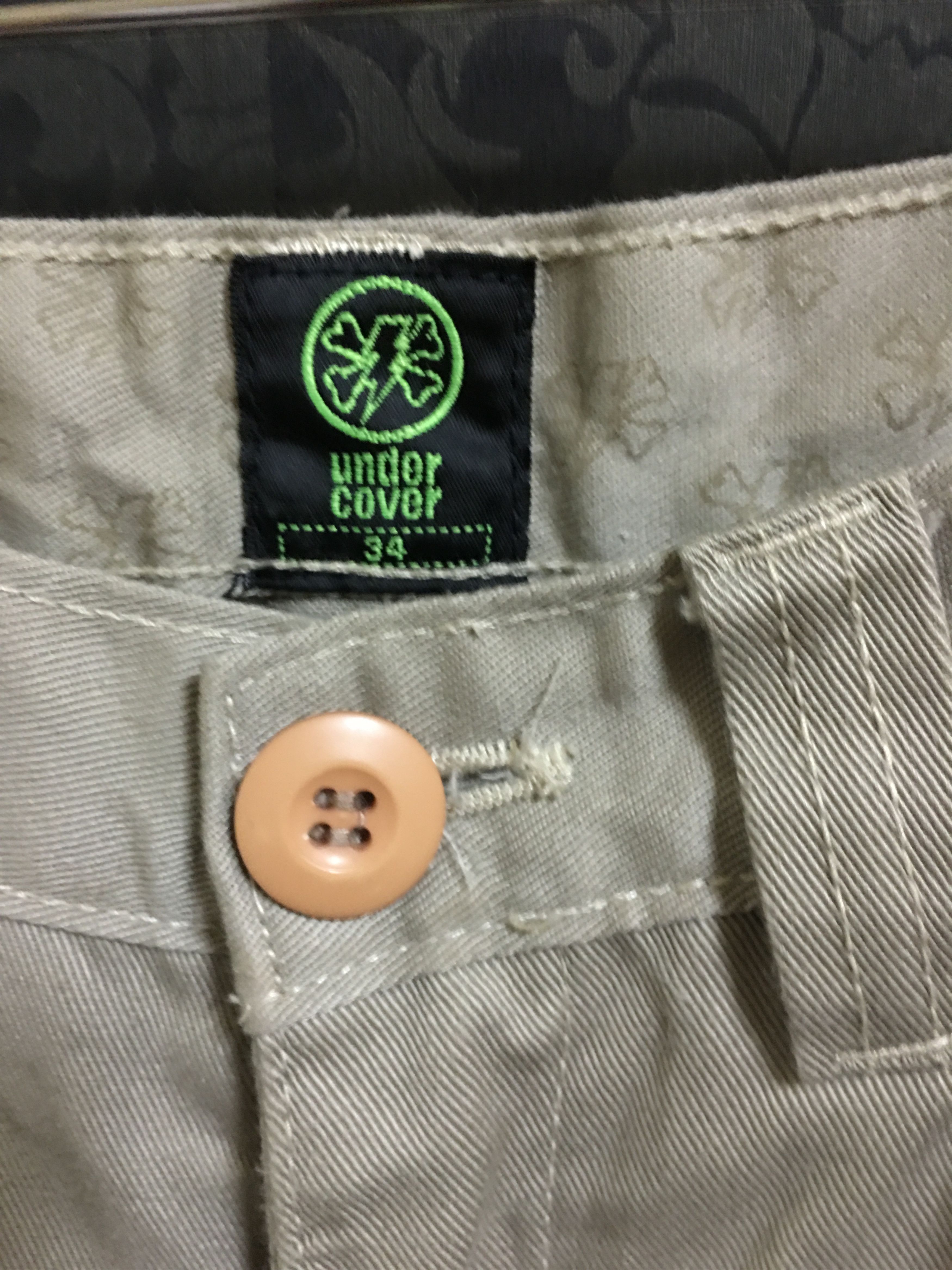 Undercover Undercover SS 2002 Cropped Trousers Size US 33 - 4 Thumbnail