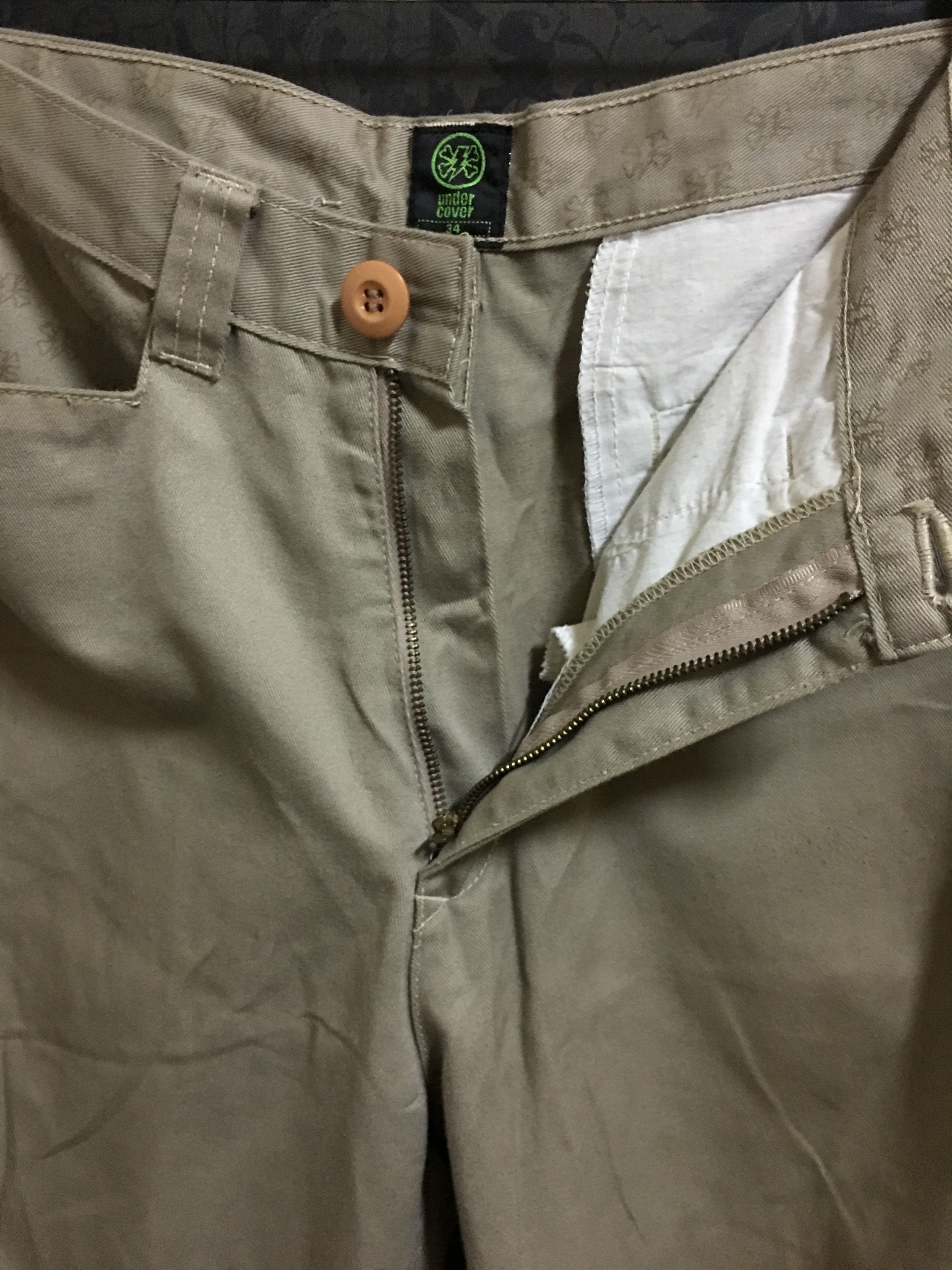 Undercover Undercover SS 2002 Cropped Trousers Size US 33 - 5 Thumbnail