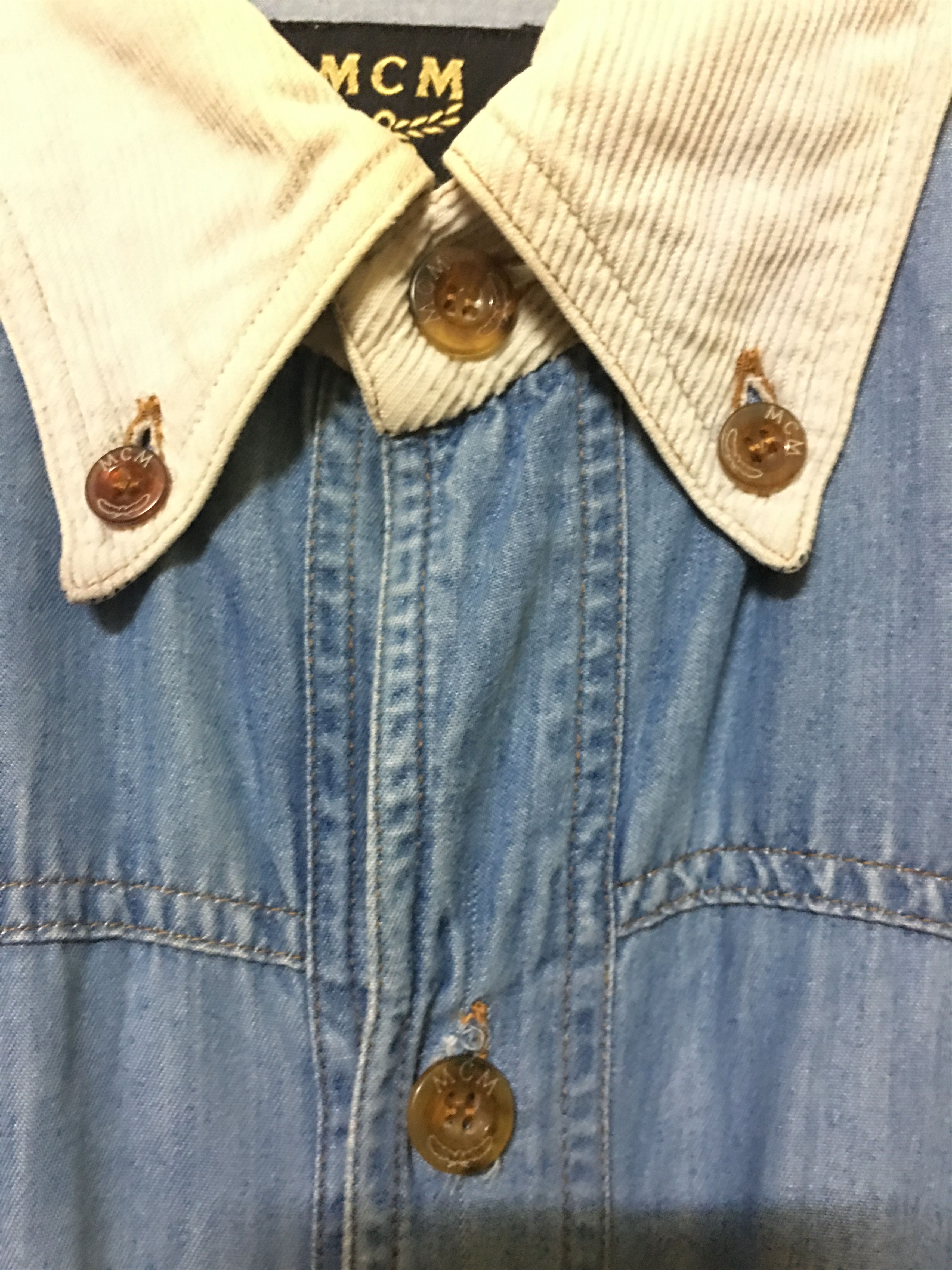 MCM Vintage MCM Embroidered Long Shirts Button Ups Design Size US M / EU 48-50 / 2 - 4 Thumbnail