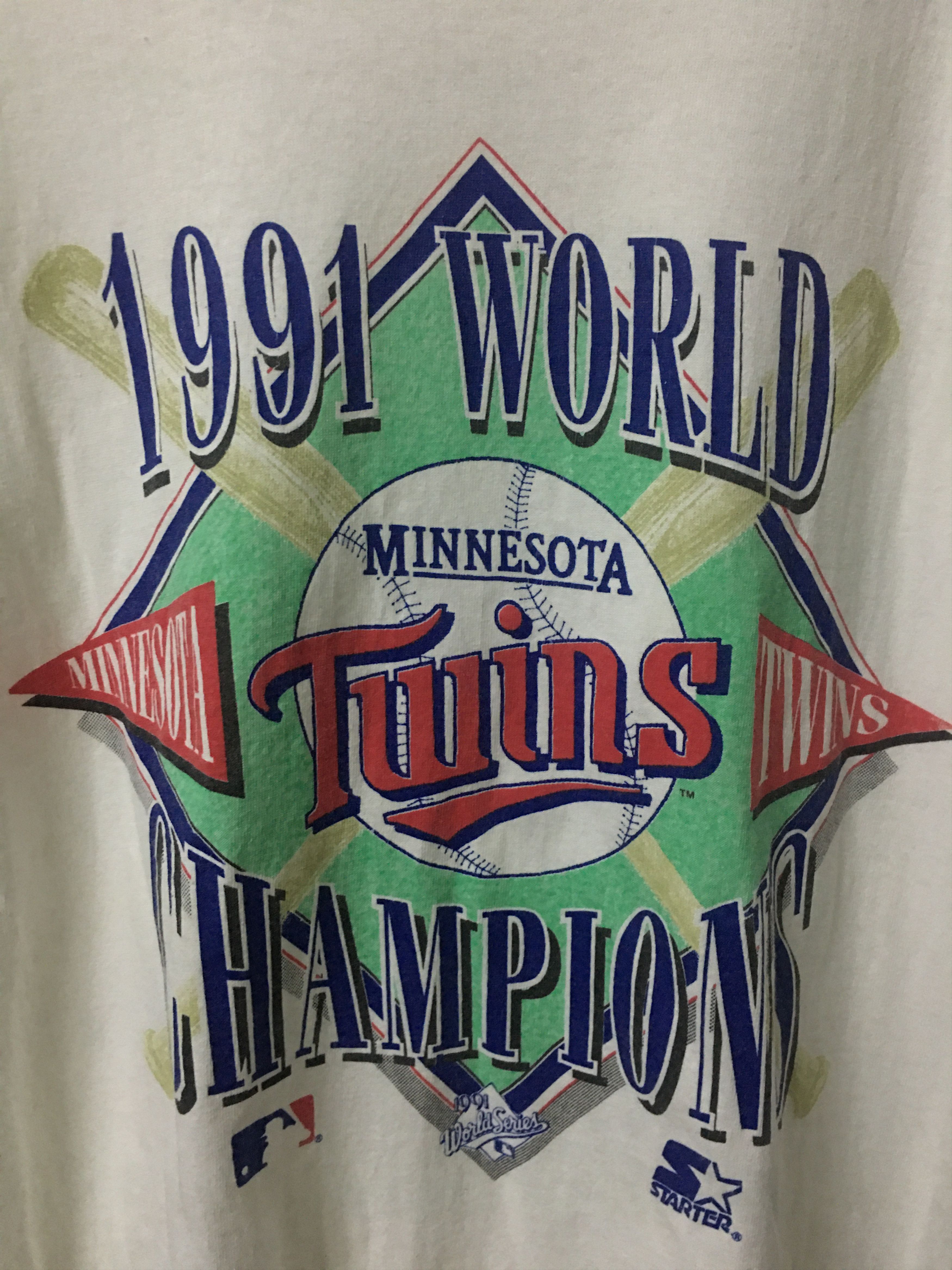 MLB 1991 Minnesota Championship World Series Tee Size US M / EU 48-50 / 2 - 2 Thumbnail