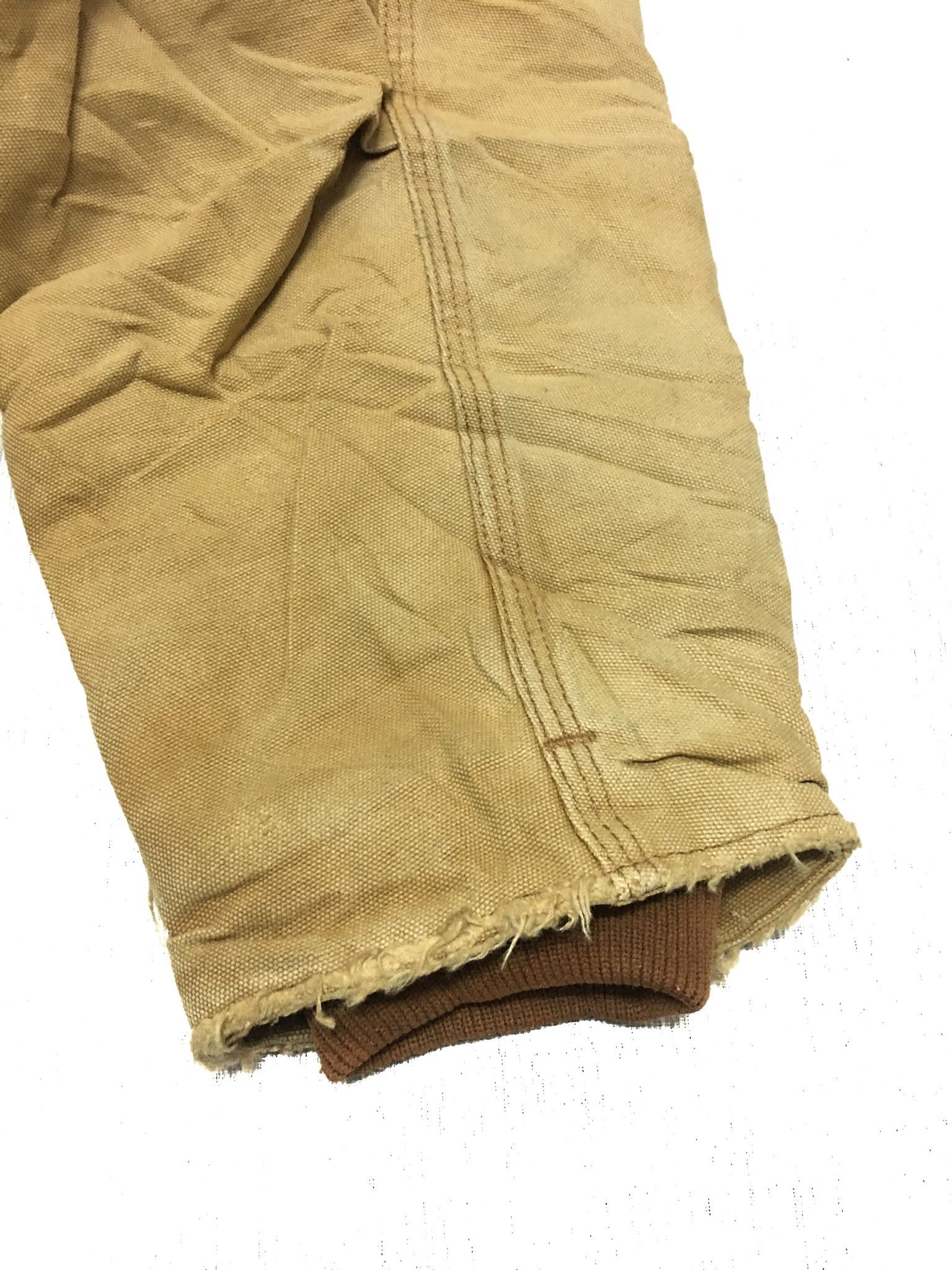 Carhartt Crazy distressed Vintage 90s Carhartt Canvas work jacket Size US L / EU 52-54 / 3 - 10 Thumbnail