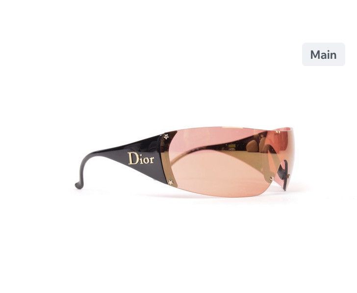 Dior Dior Ski 5 in Red lens black body Size ONE SIZE - 1 Thumbnail