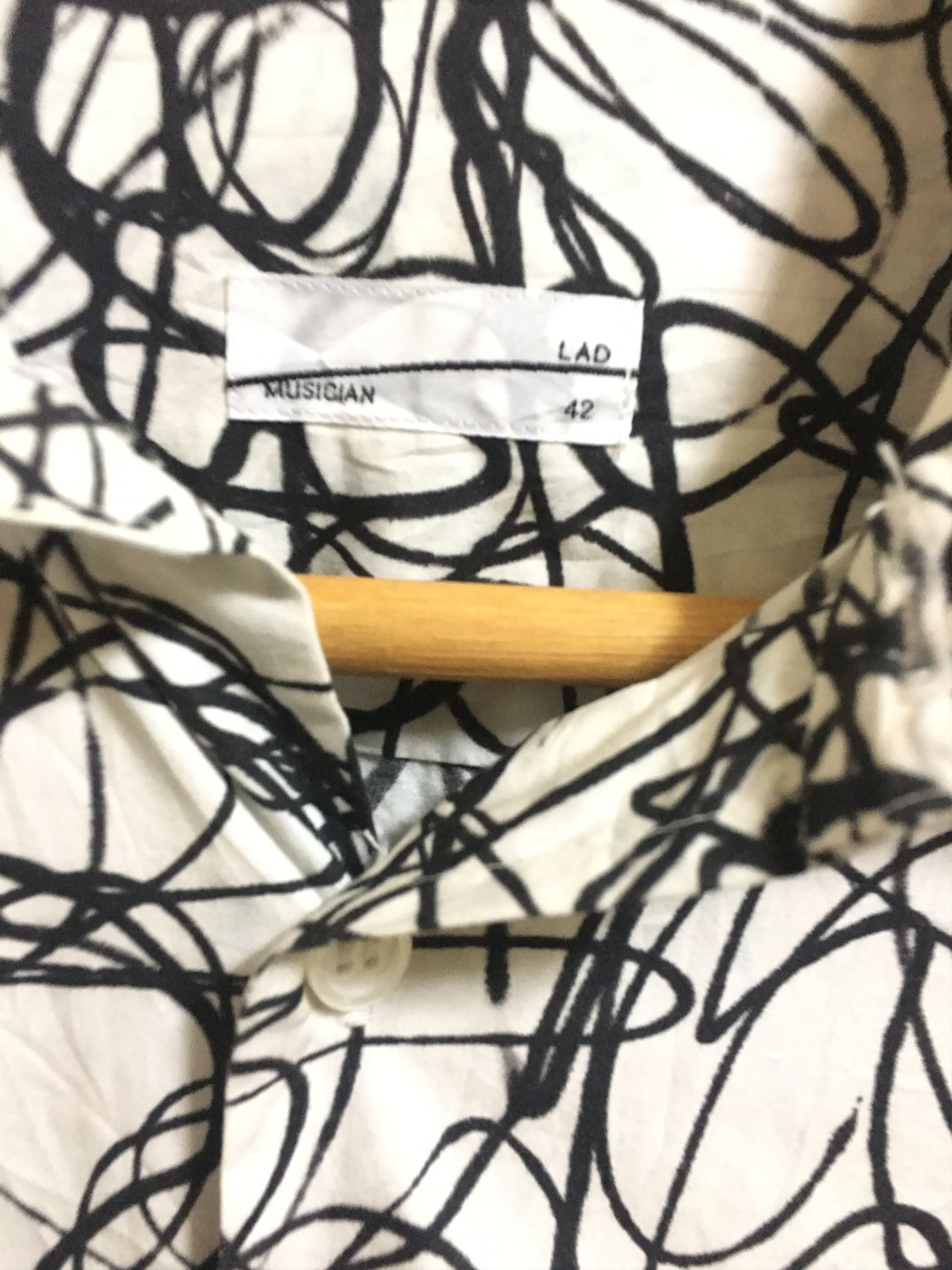 Lad Musician Lad musician button down shirt Very Cool Design Size US XS / EU 42 / 0 - 5 Thumbnail