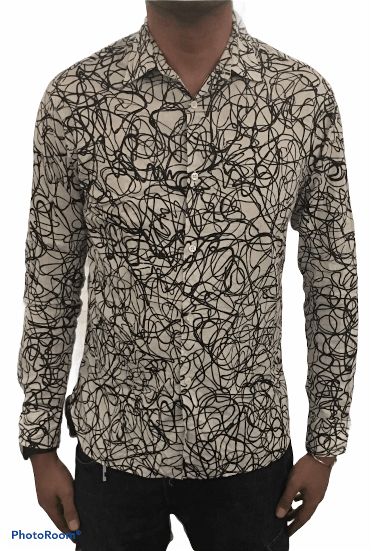 Lad Musician Lad musician button down shirt Very Cool Design Size US XS / EU 42 / 0 - 8 Thumbnail