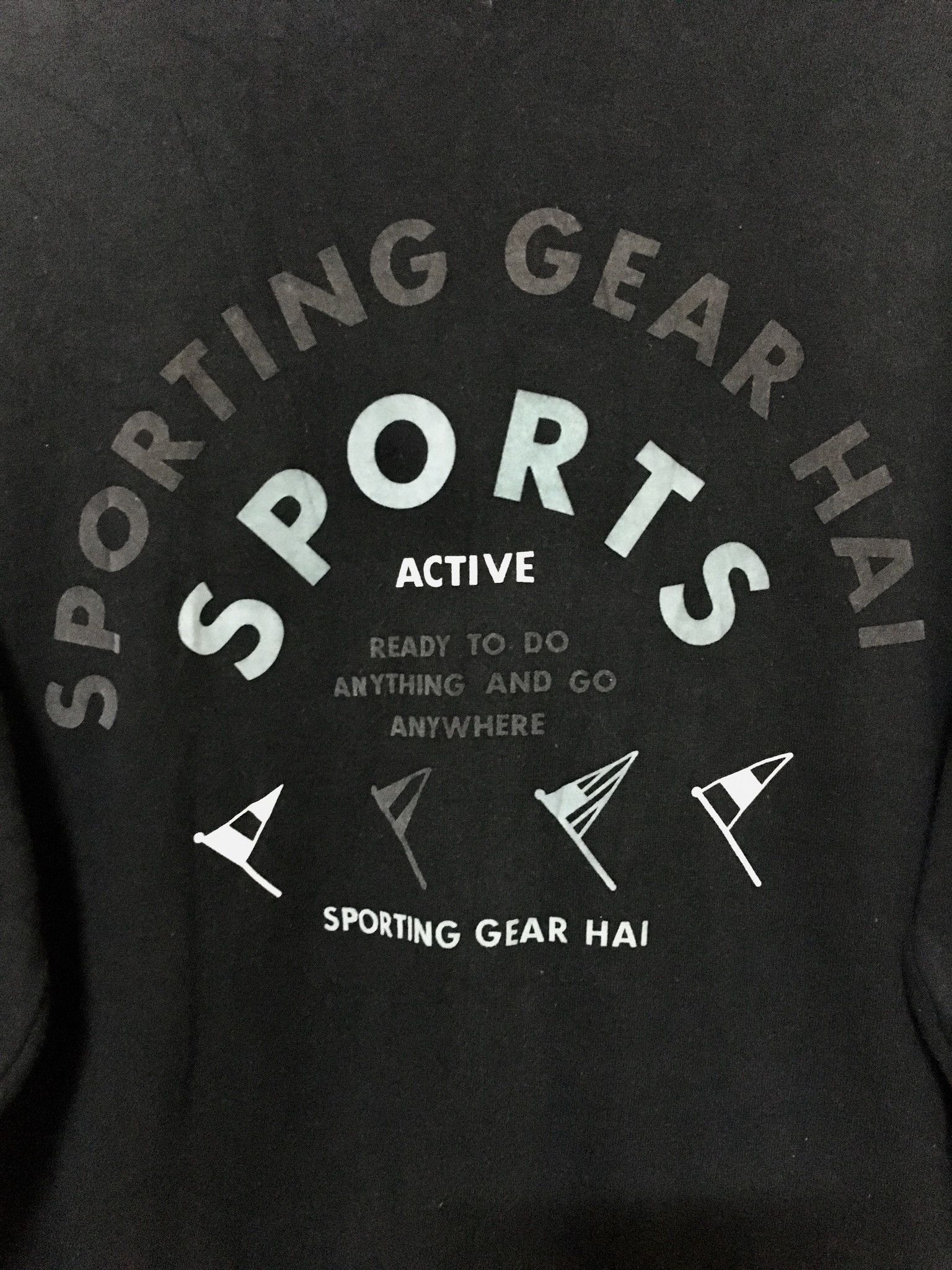 Hai Sporting Gear × Issey Miyake Hai Sporting Gear Issey Miyake 90s big logo Hoodie Size US M / EU 48-50 / 2 - 7 Thumbnail