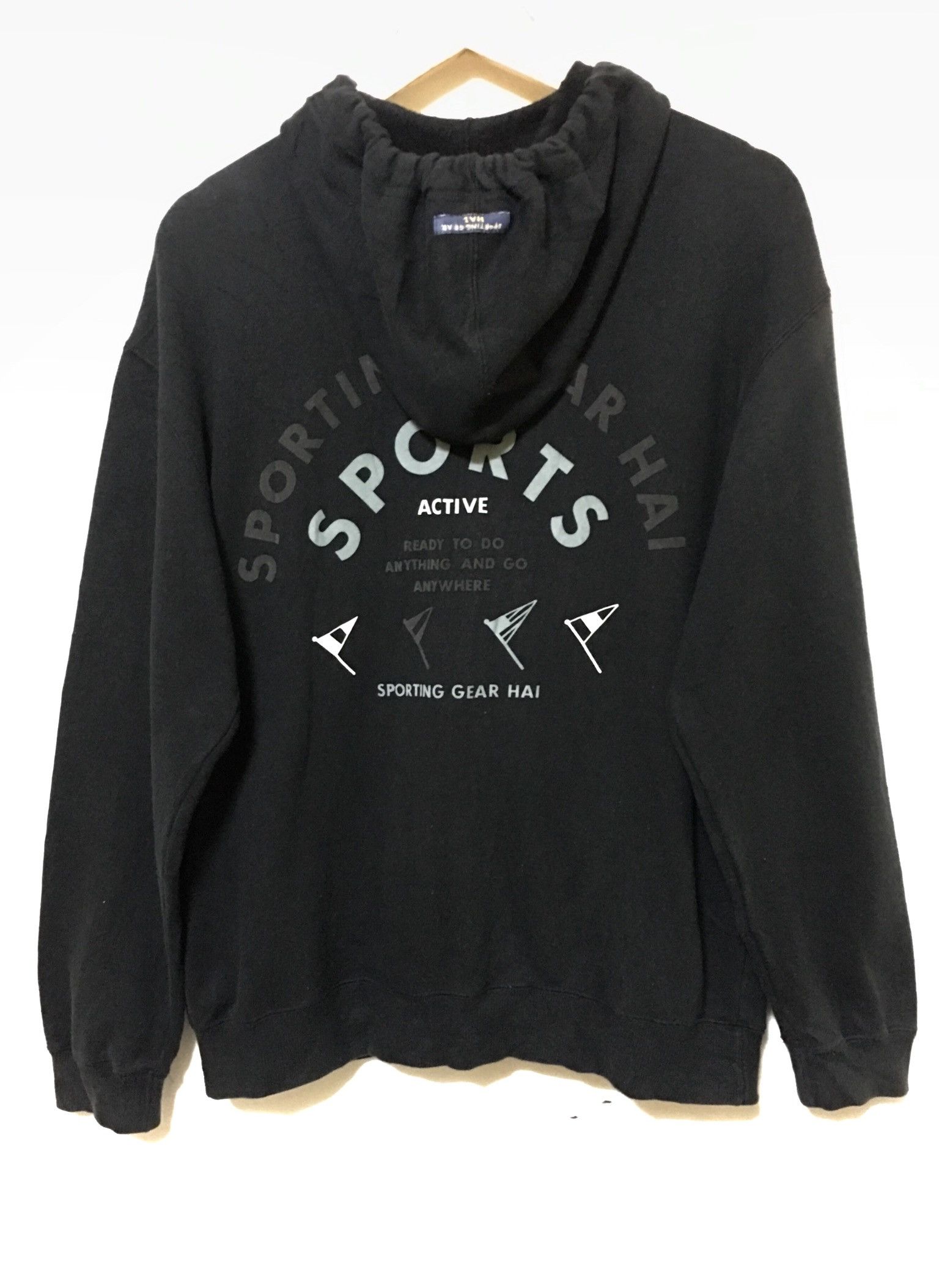 Hai Sporting Gear Issey Miyake 90s big logo Hoodie