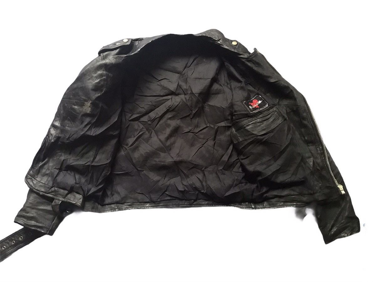 Japanese Brand × Kadoya × Schott JAPANESE PUNK LEATHER JACKET SCHOTT PERFECTO INSPIRED Size US M / EU 48-50 / 2 - 3 Thumbnail