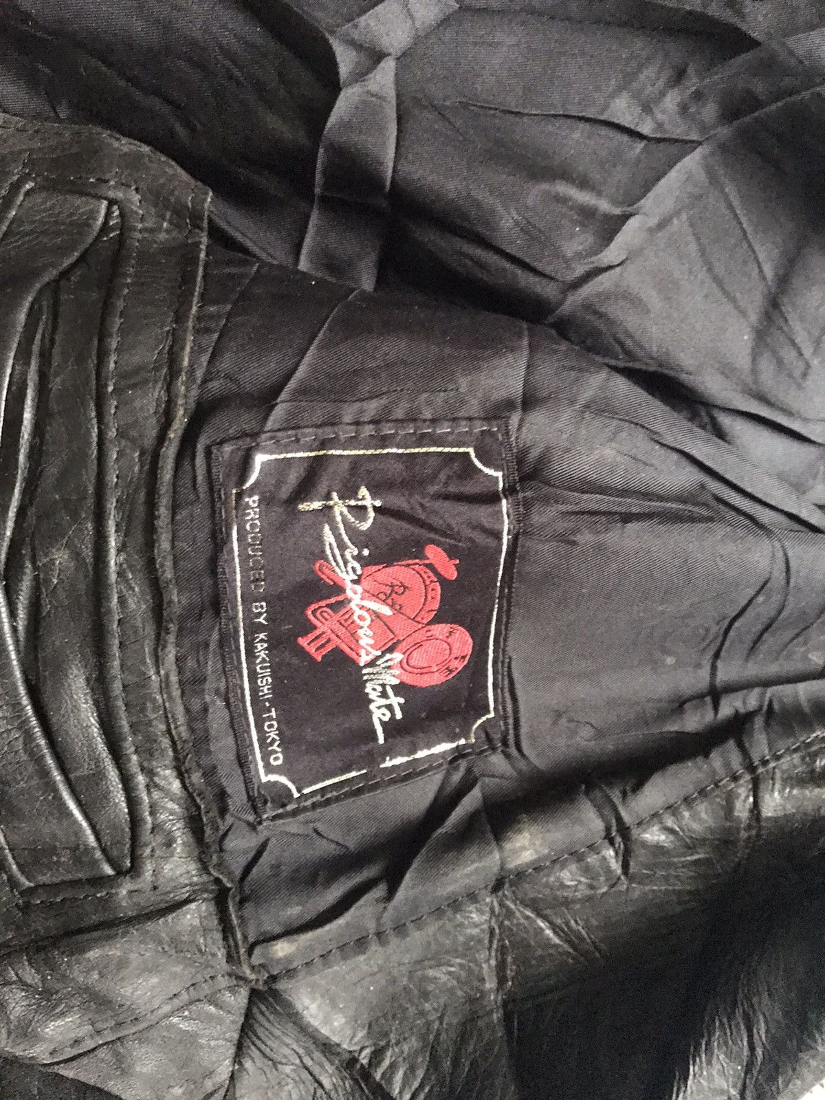 Japanese Brand × Kadoya × Schott JAPANESE PUNK LEATHER JACKET SCHOTT PERFECTO INSPIRED Size US M / EU 48-50 / 2 - 4 Thumbnail
