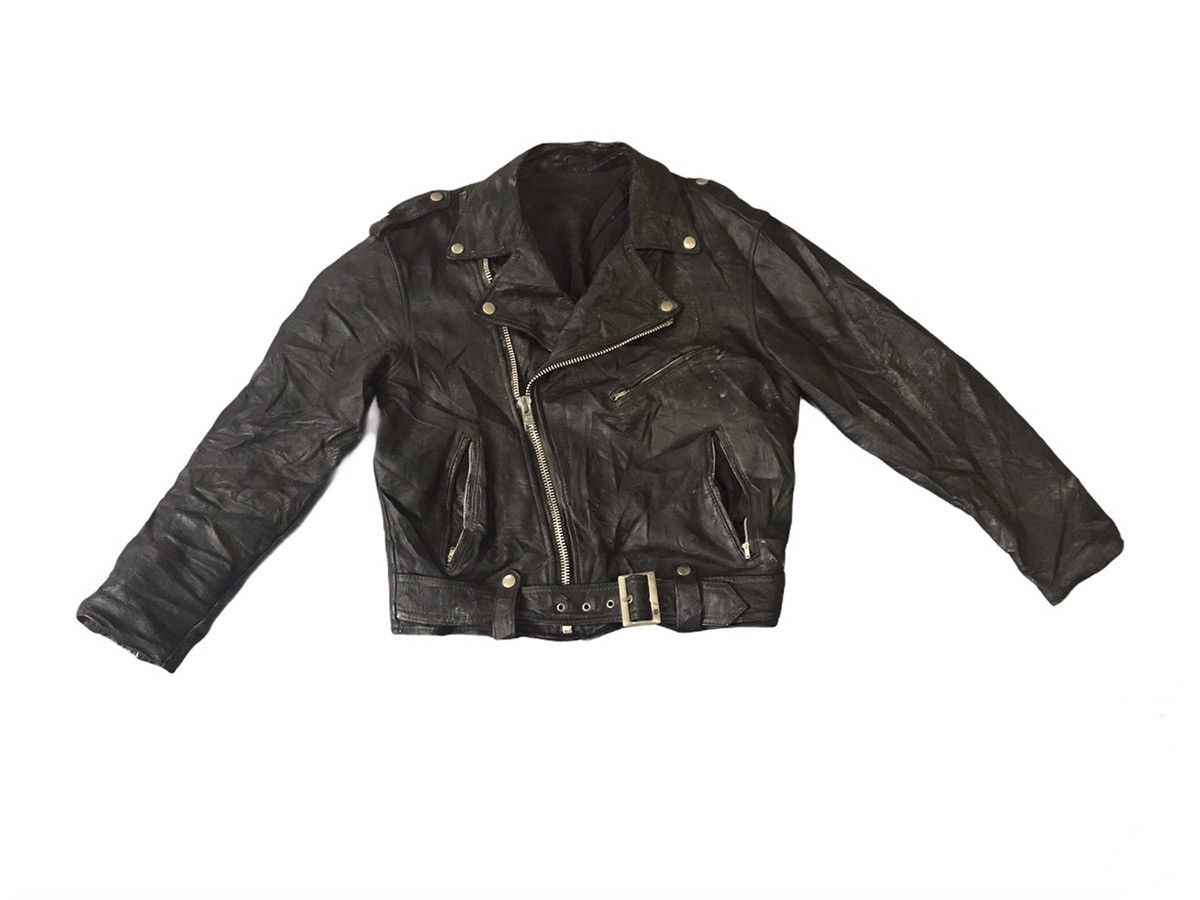 JAPANESE PUNK LEATHER JACKET SCHOTT PERFECTO INSPIRED