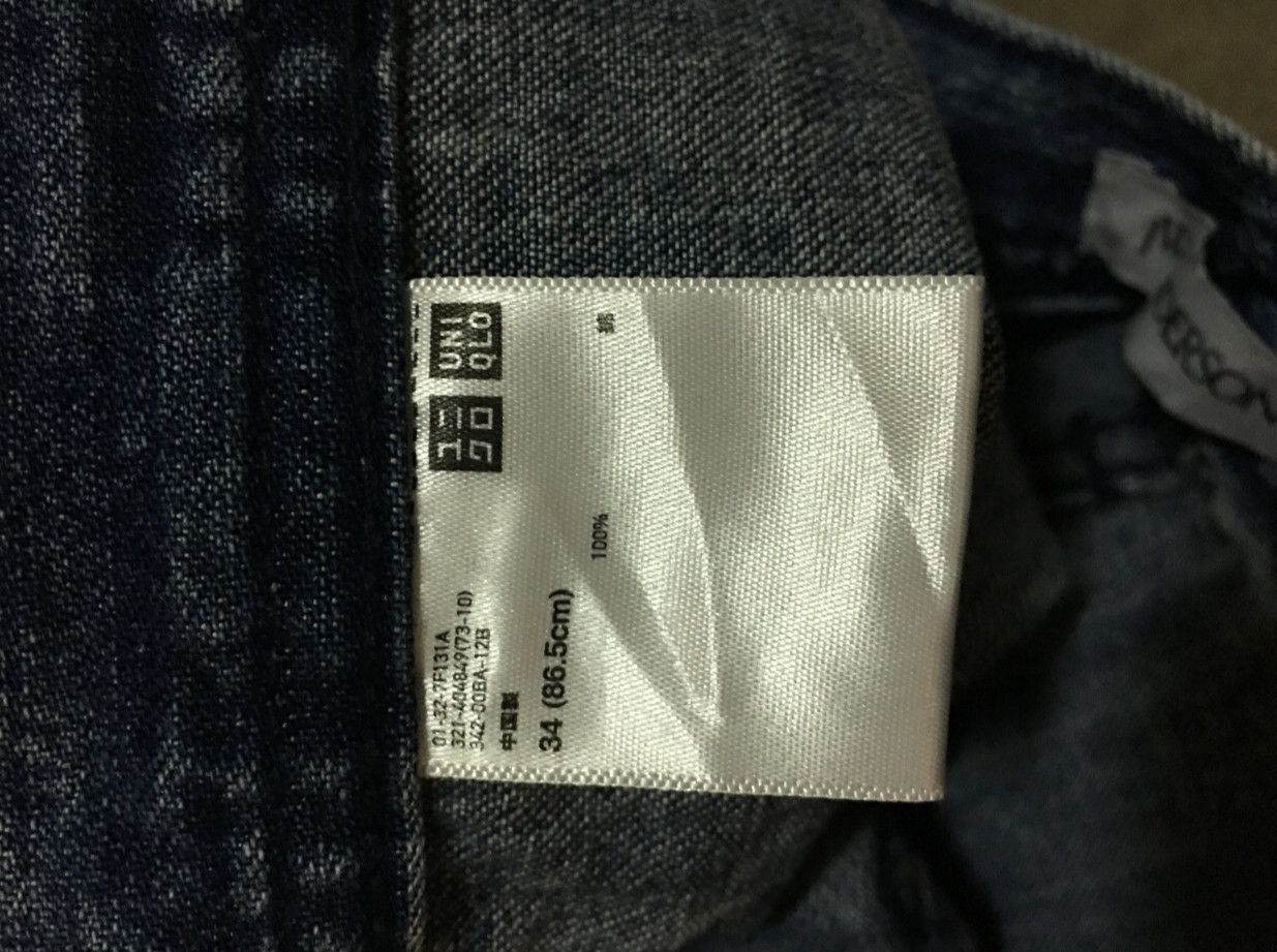 Indigo × JW Anderson J.W.Anderson X Uniqlo Collabs Indigo Denim Pant Size US 34 / EU 50 - 6 Thumbnail