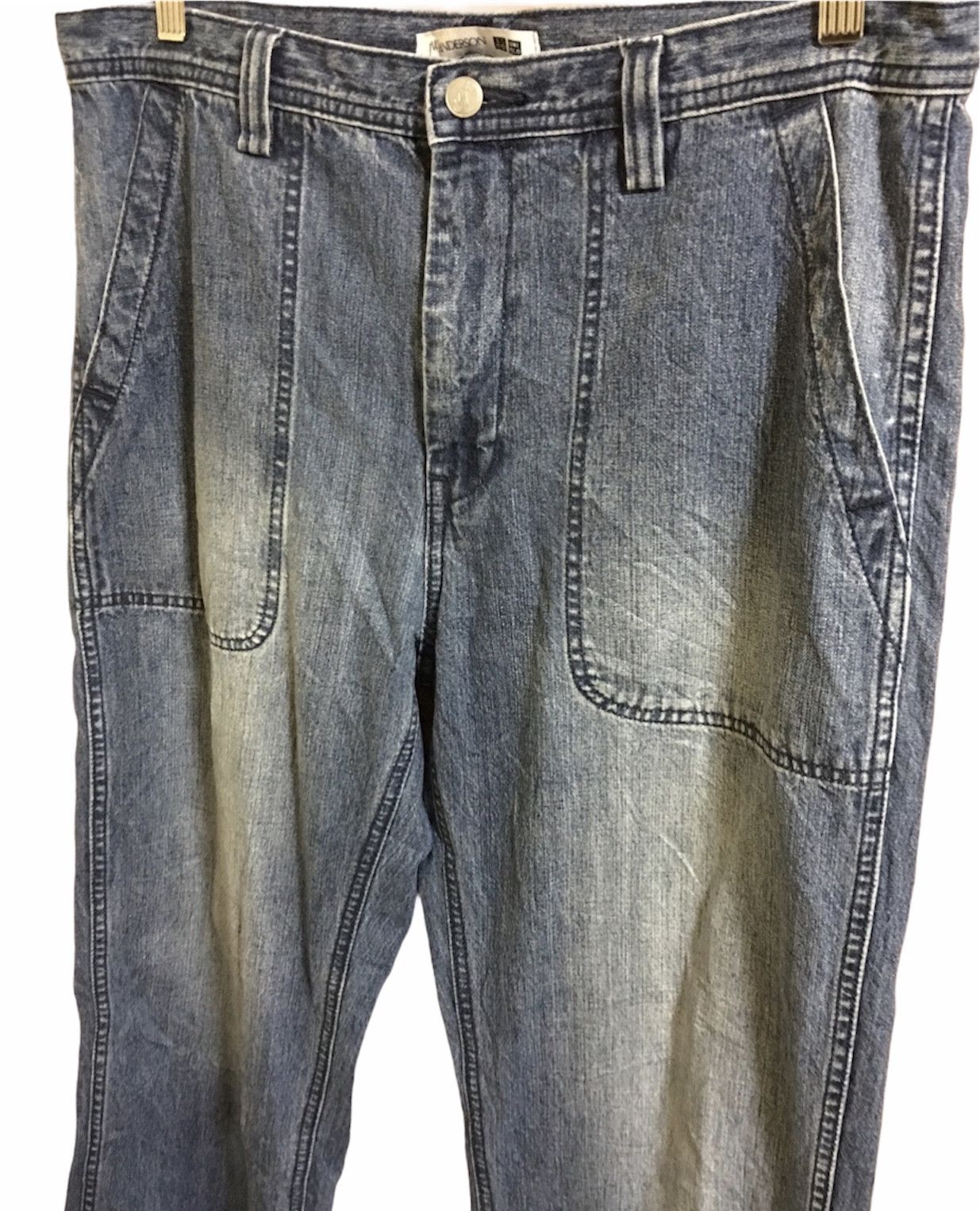 Indigo × JW Anderson J.W.Anderson X Uniqlo Collabs Indigo Denim Pant Size US 34 / EU 50 - 3 Thumbnail