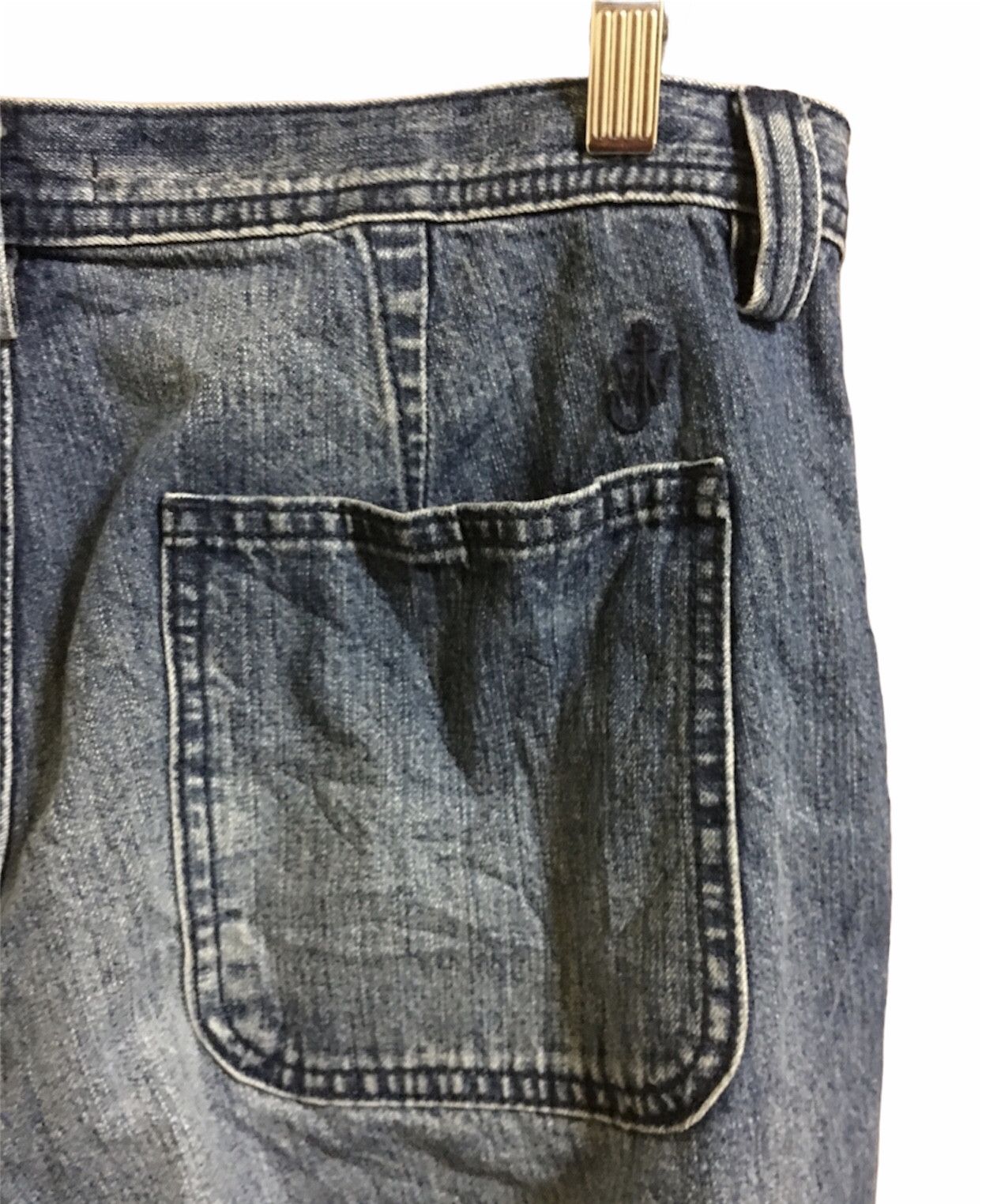Indigo × JW Anderson J.W.Anderson X Uniqlo Collabs Indigo Denim Pant Size US 34 / EU 50 - 4 Thumbnail