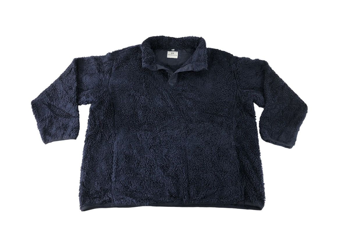 Japanese Brand × Uniqlo × White Mountaineering Uniqlo x White Mountaineering Fleece Longsleeve Pullover Size US XXL / EU 58 / 5 - 1 Thumbnail