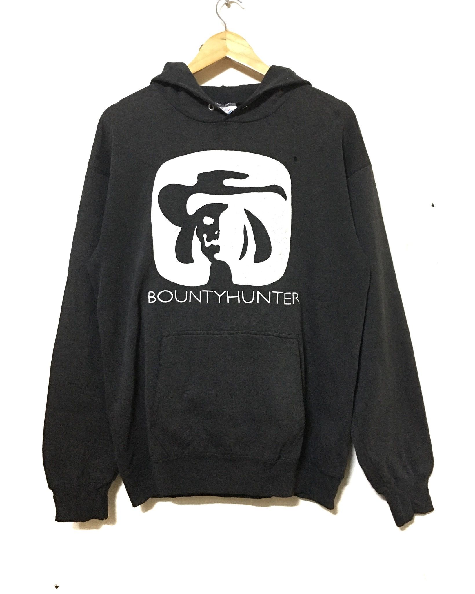 Bounty Hunter Hoodie Big Logo Size Large