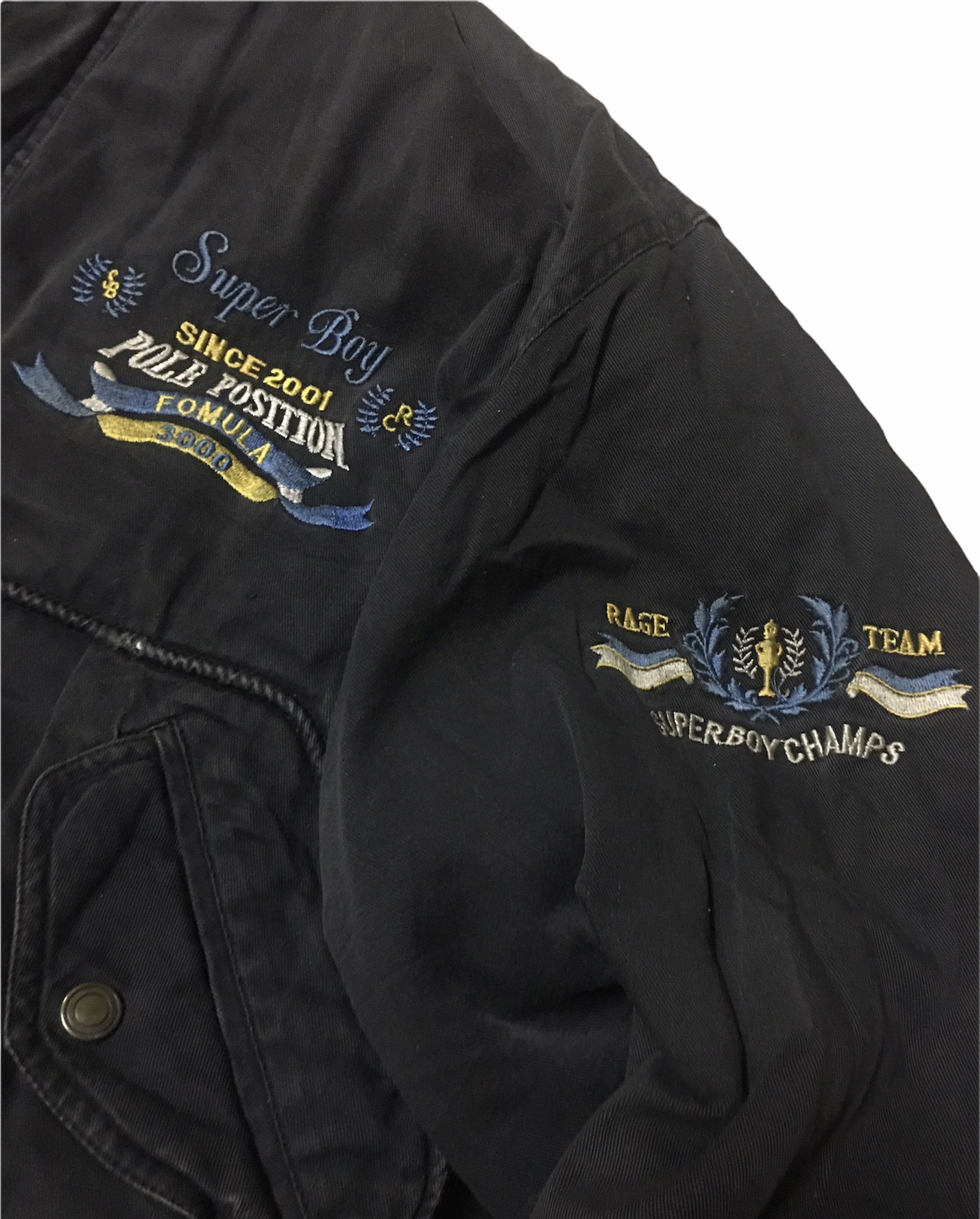 Japanese Brand Vintage Maneaver super boy champs jacket Size US L / EU 52-54 / 3 - 4 Thumbnail