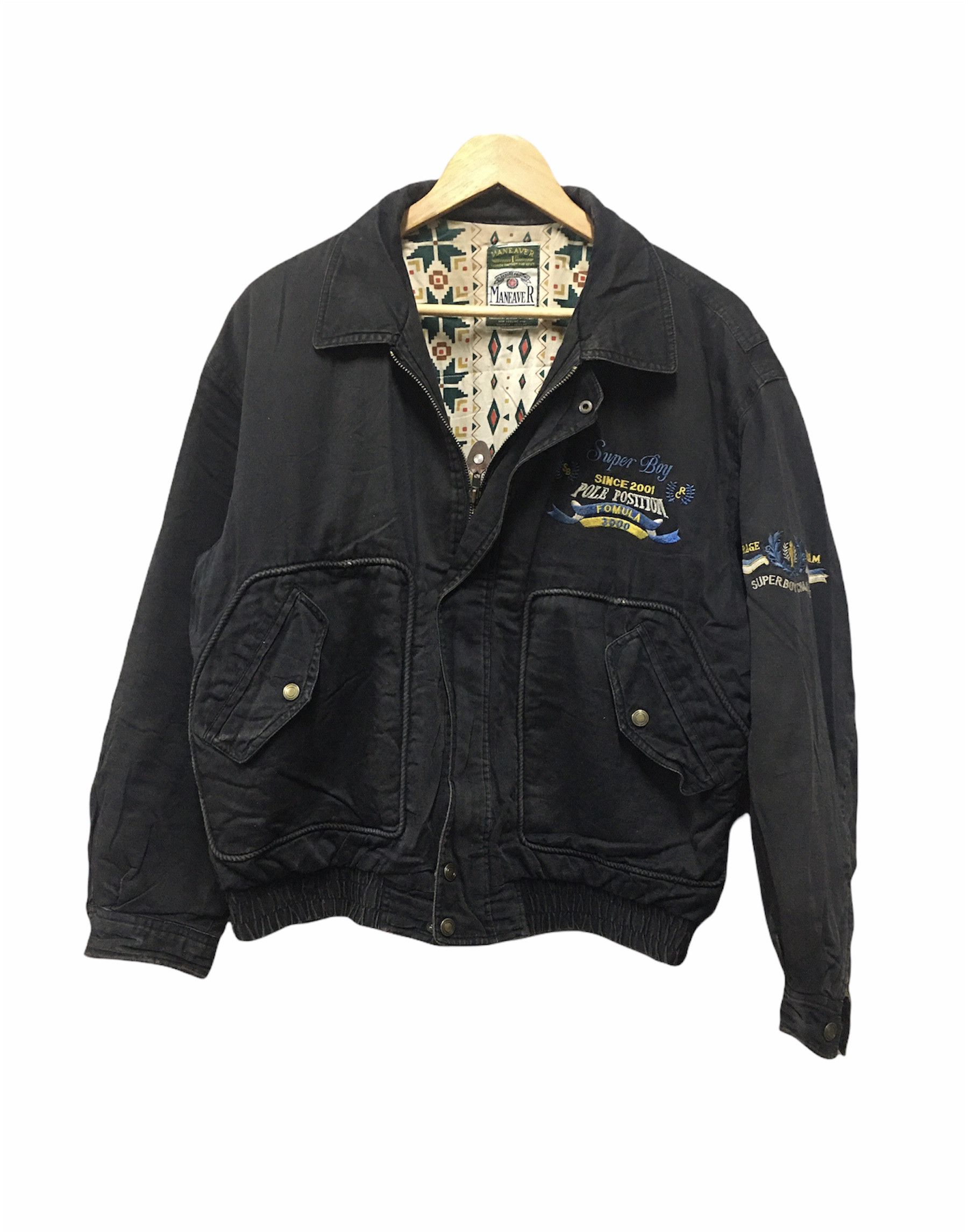 Vintage Maneaver super boy champs jacket