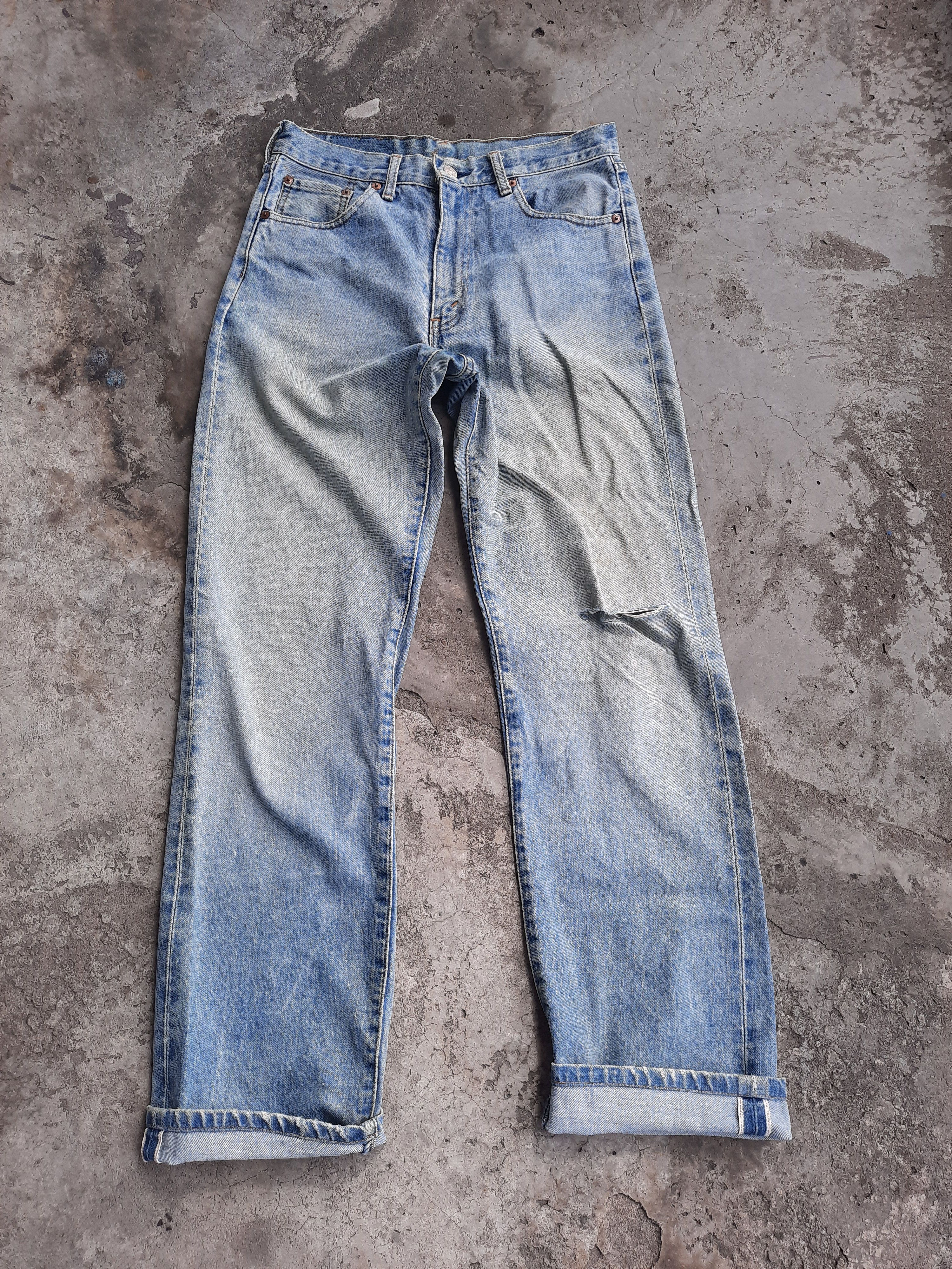 Levi's 502 Big E Selvedge Vintage