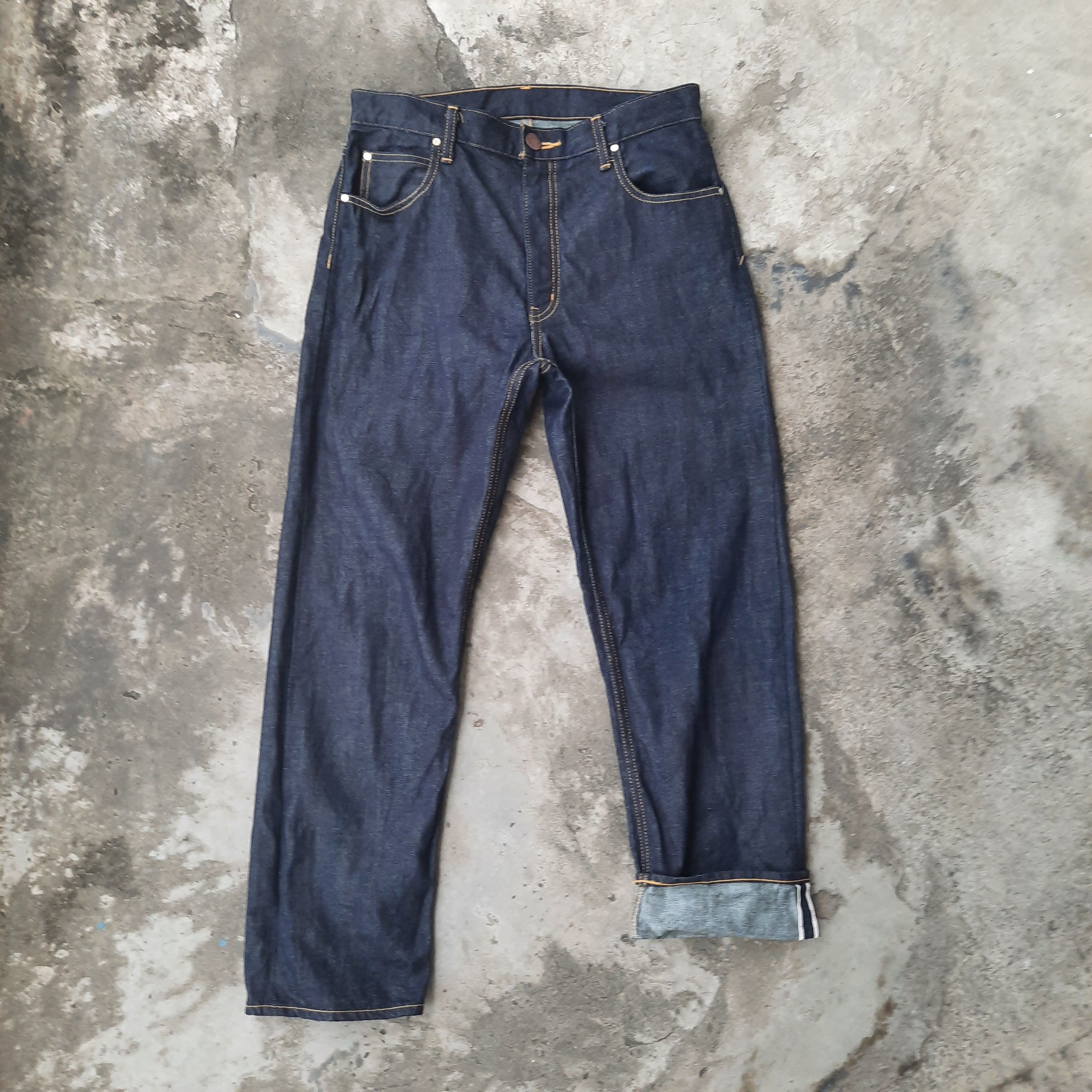 Japanese Brand Moussy Vintage Salvedge Denim Size US 31 - 1 Thumbnail
