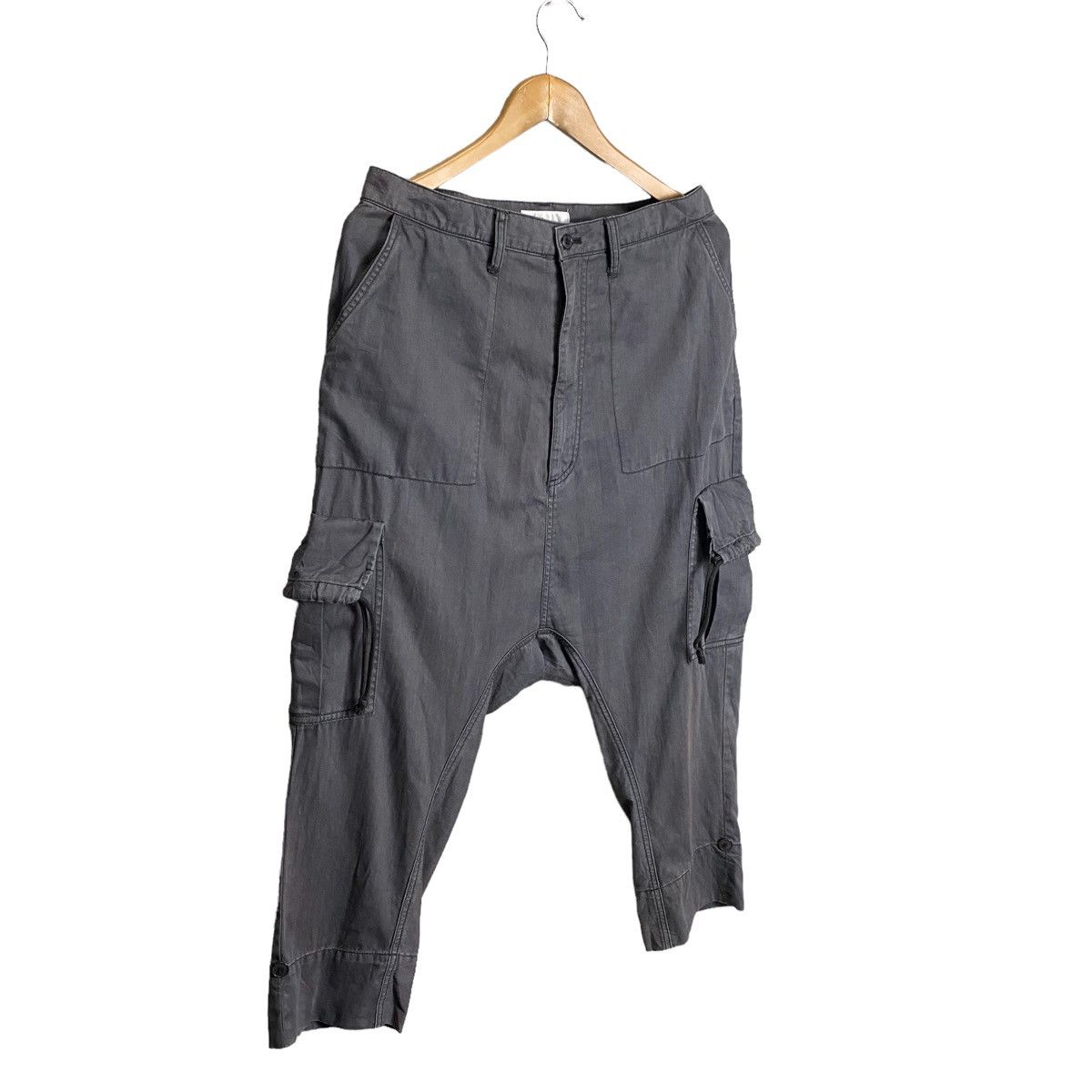 Issey Miyake Ne-net by Issey Miyake Harem cargo pant Size US 32 / EU 48 - 8 Thumbnail