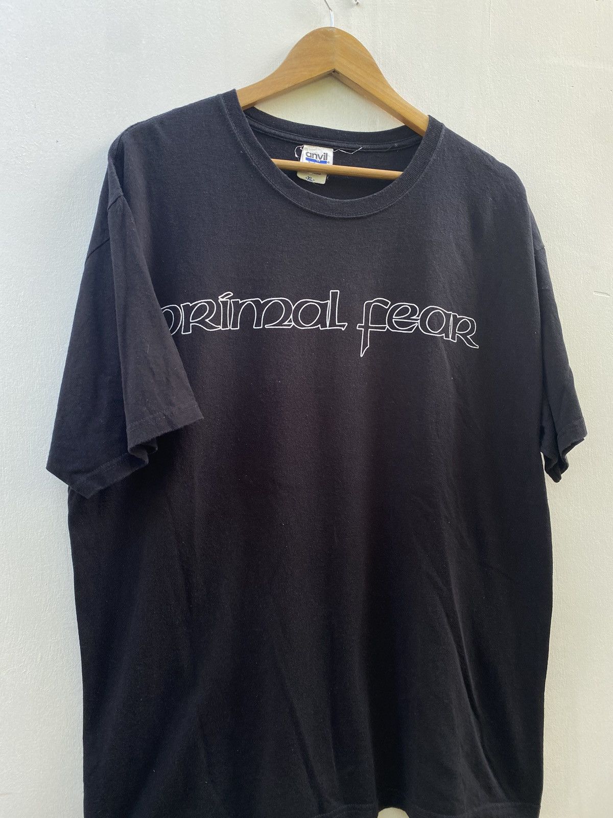 Anvil × Band Tees × Vintage Primal fear Metal Band black shirt Size US XL / EU 56 / 4 - 3 Thumbnail