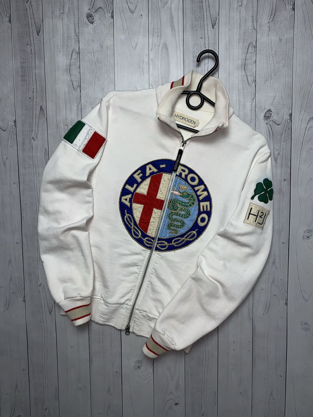 Vintage Vintage Alfa Romeo racing jacket big logo Italy size S rare Size US S / EU 44-46 / 1 - 1 Thumbnail