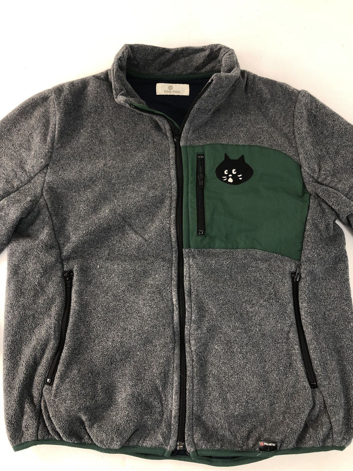 Issey Miyake × Ne-Net Ne-net Issey Miyake Fleece Polartec Cat Japanese Brand Size US M / EU 48-50 / 2 - 13 Thumbnail