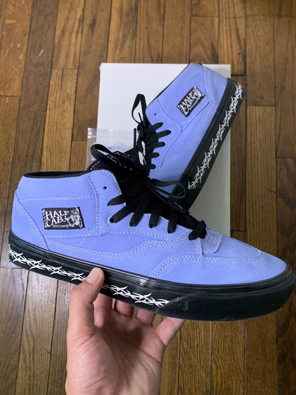 Supreme × Vans Supreme x Vans “Half Cab” - Barbed Wire Light Blue