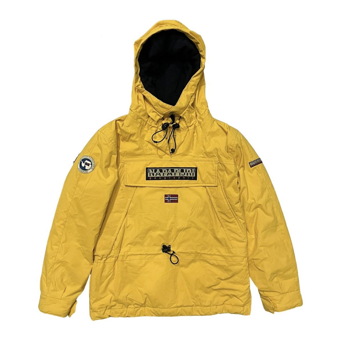 Napapijri Outdoor Life NAPAPIJRI SKIDOO YELLOW TAPED SEAMS OUTDOOR SNOW JACKET Grailed