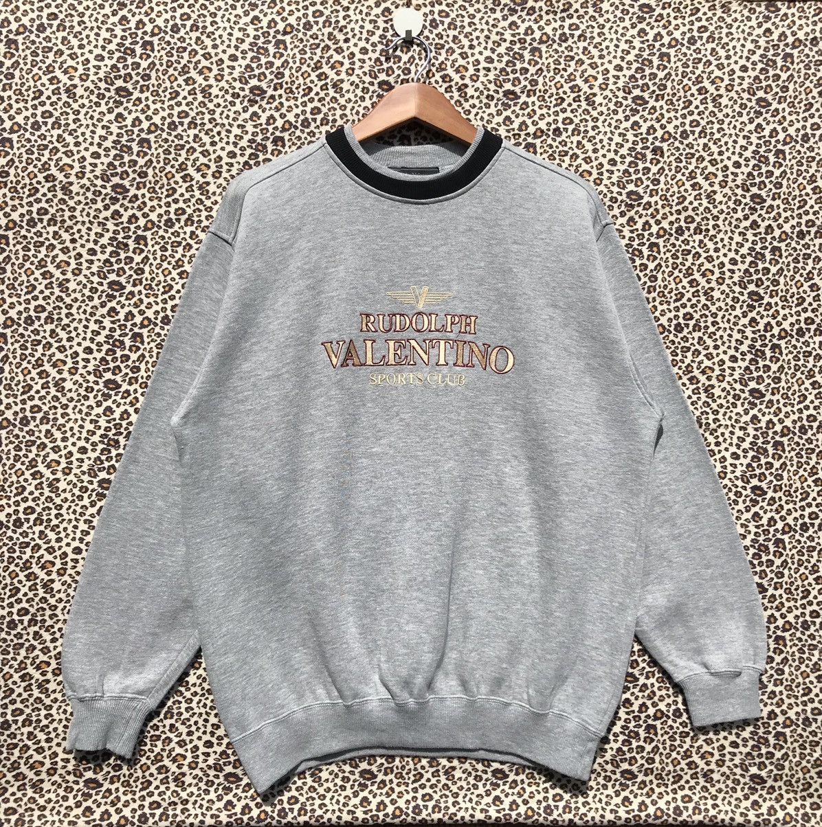 Valentino Vintage Rudolph Valentino Sports Club Sweatshirt Valentino. Size US L / EU 52-54 / 3 - 1 Thumbnail