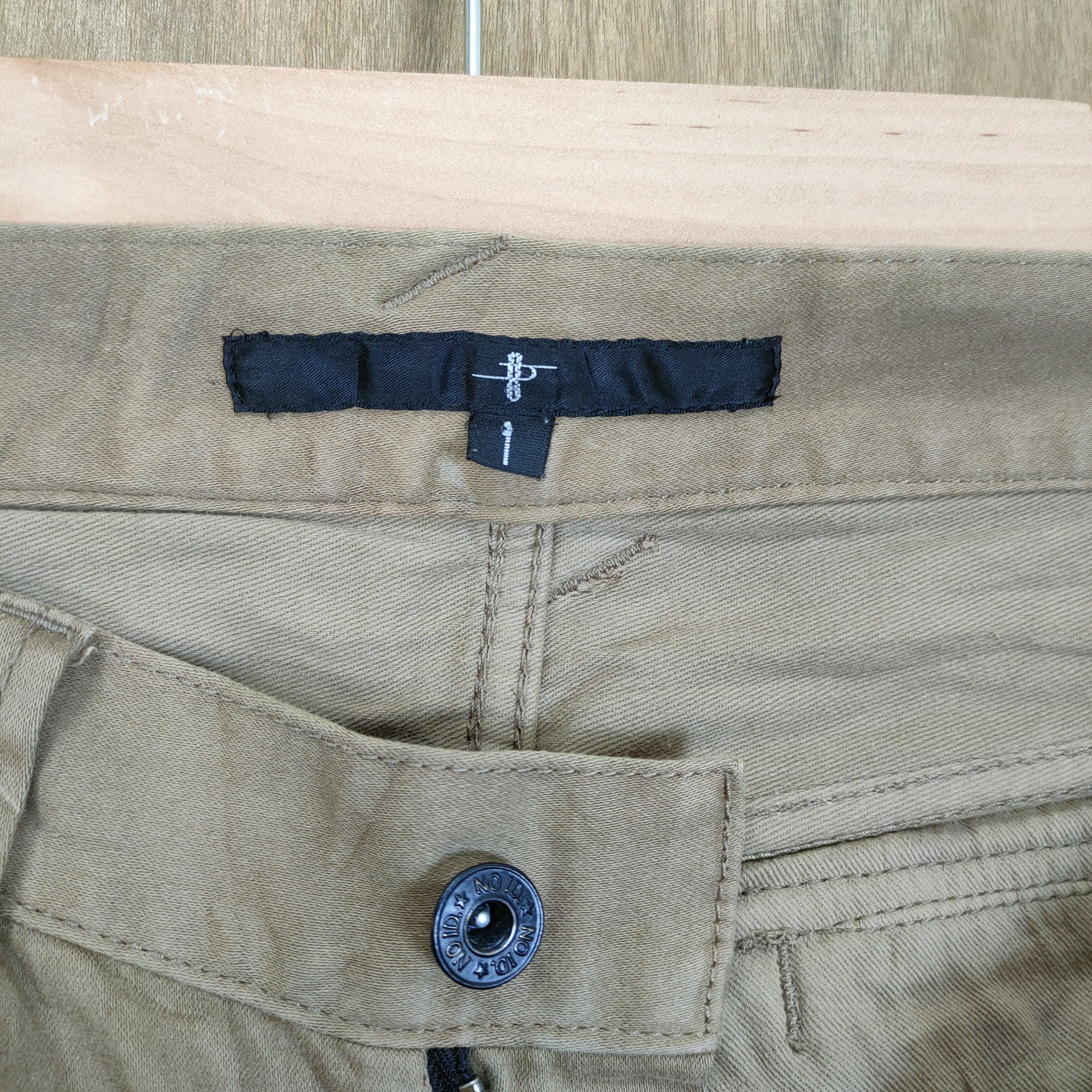 NO ID NO ID FLARE CARGO PANTS MULTIPOCKET TACTICAL Size US 30 / EU 46 - 12 Thumbnail