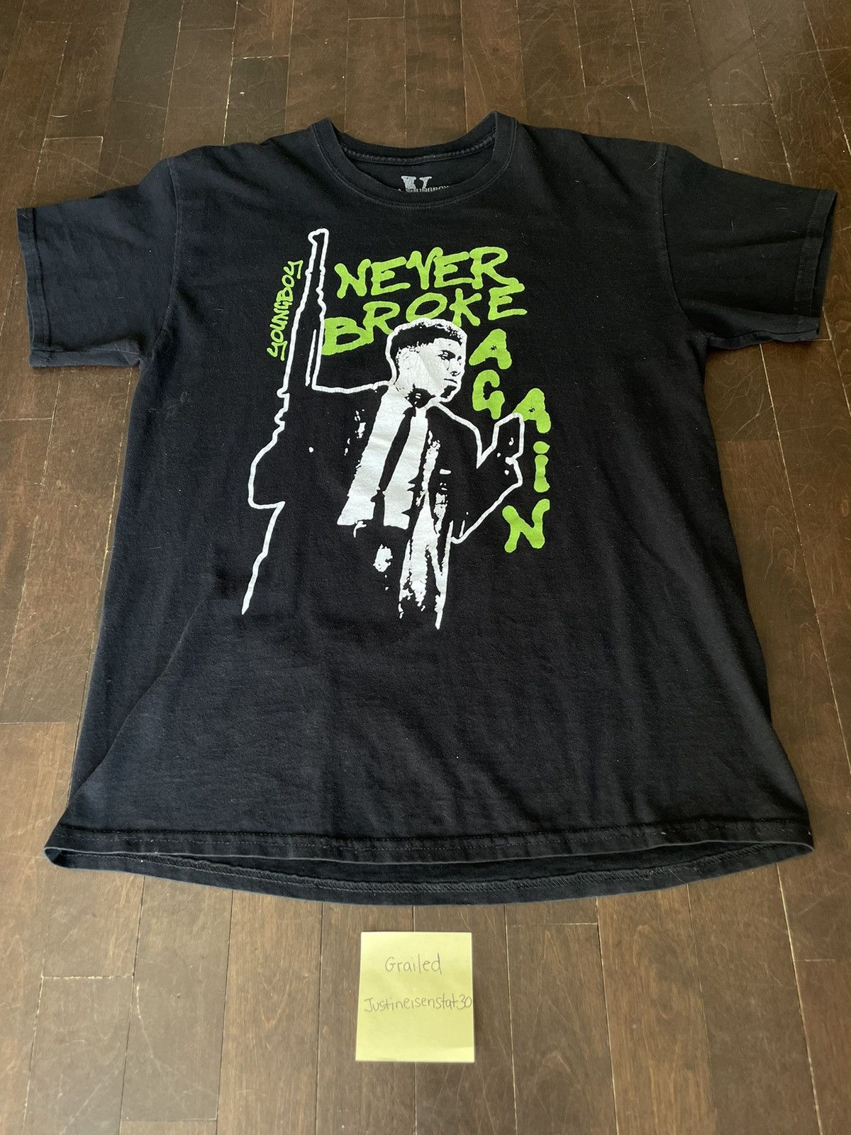 YoungBoy NBA x Vlone My Window Tee - www.disolcolor.com