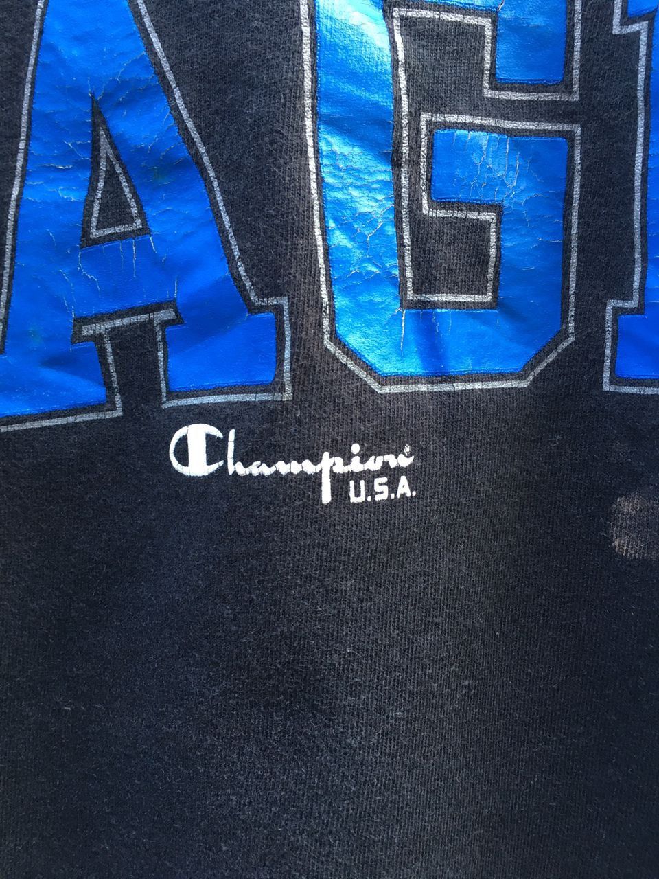 Champion × NBA Vintage 90s Olando Magic Basketball x champion black shirt Size US L / EU 52-54 / 3 - 5 Thumbnail