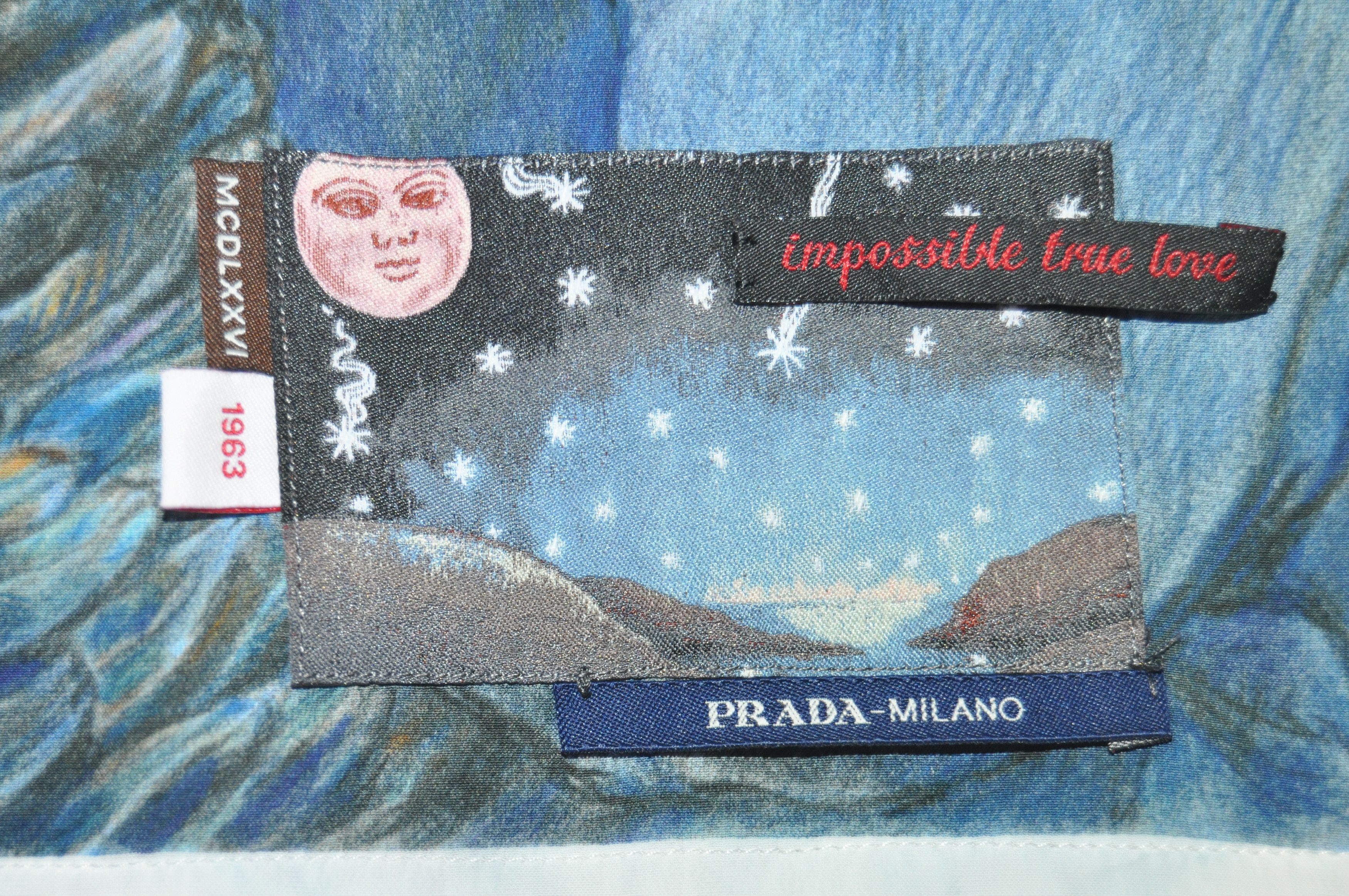 Prada Prada - CC - F/W 16 - "Impossible True Love" Shirt Size US L / EU 52-54 / 3 - 6 Thumbnail