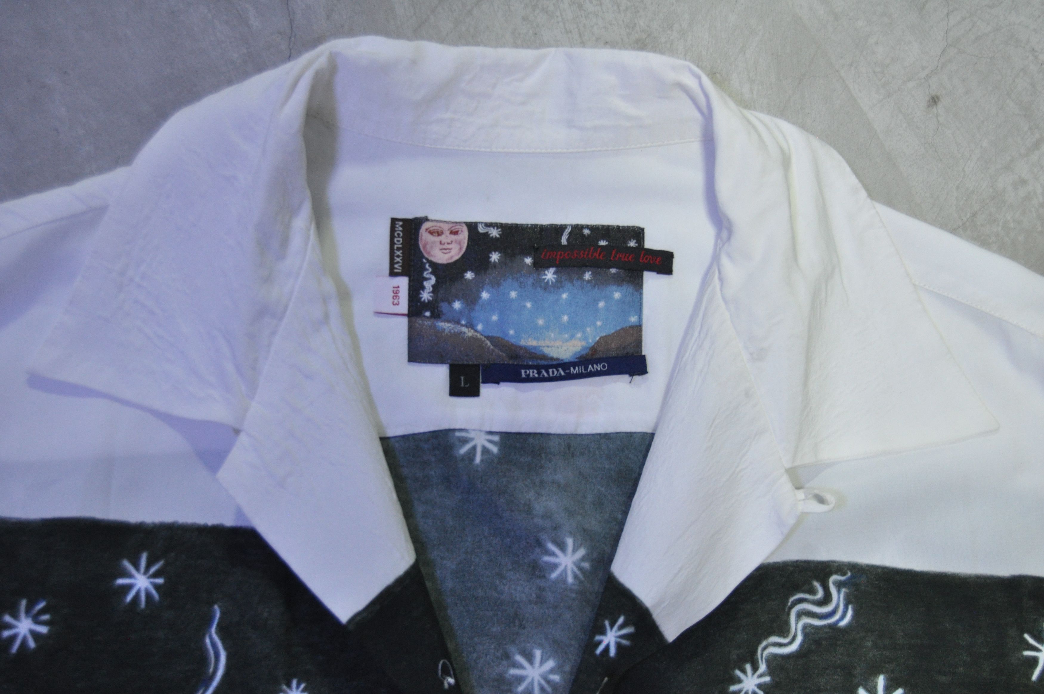 Prada Prada - CC - F/W 16 - "Impossible True Love" Shirt Size US L / EU 52-54 / 3 - 5 Thumbnail