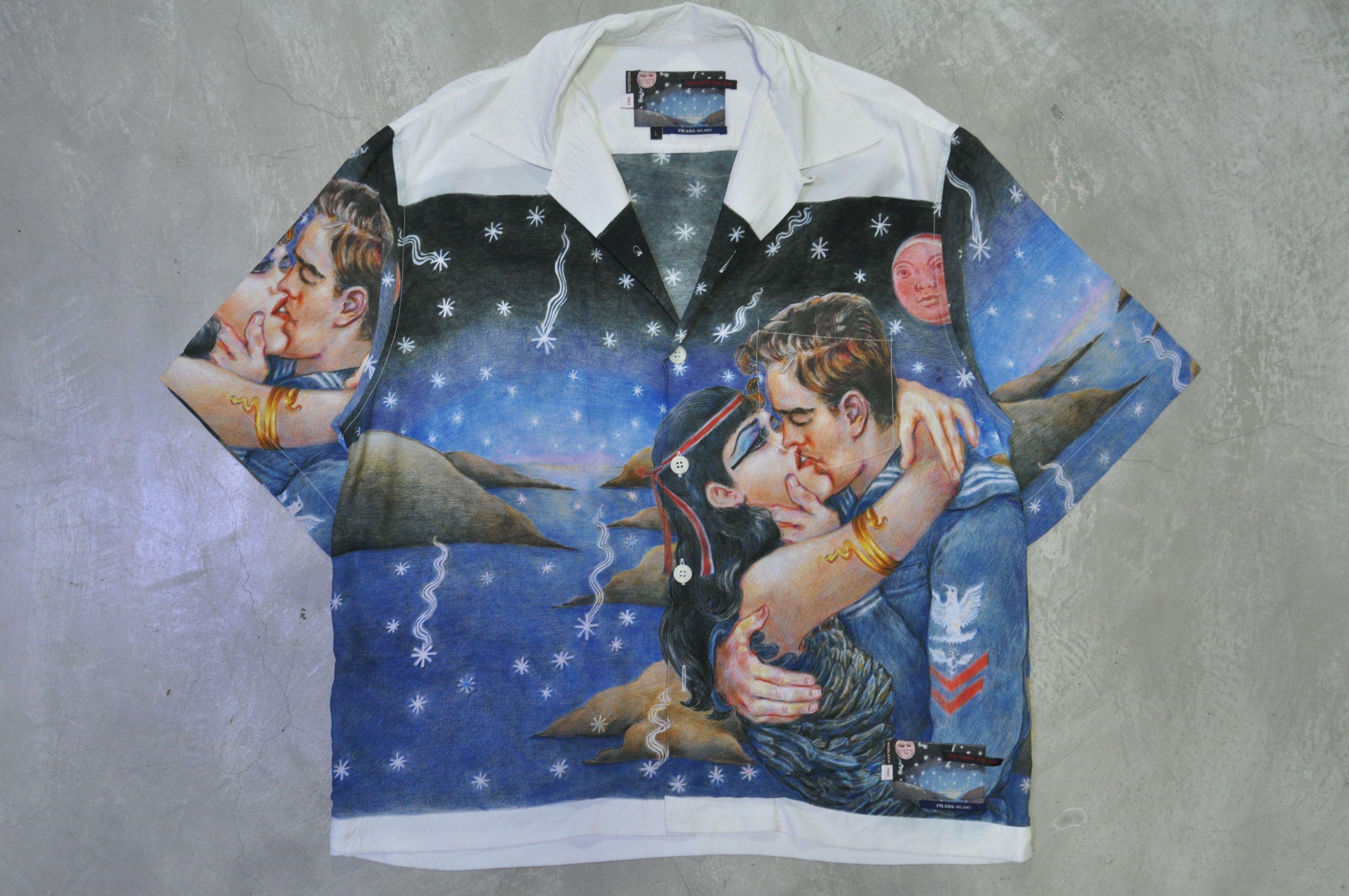 Prada Prada - CC - F/W 16 - "Impossible True Love" Shirt Size US L / EU 52-54 / 3 - 3 Thumbnail