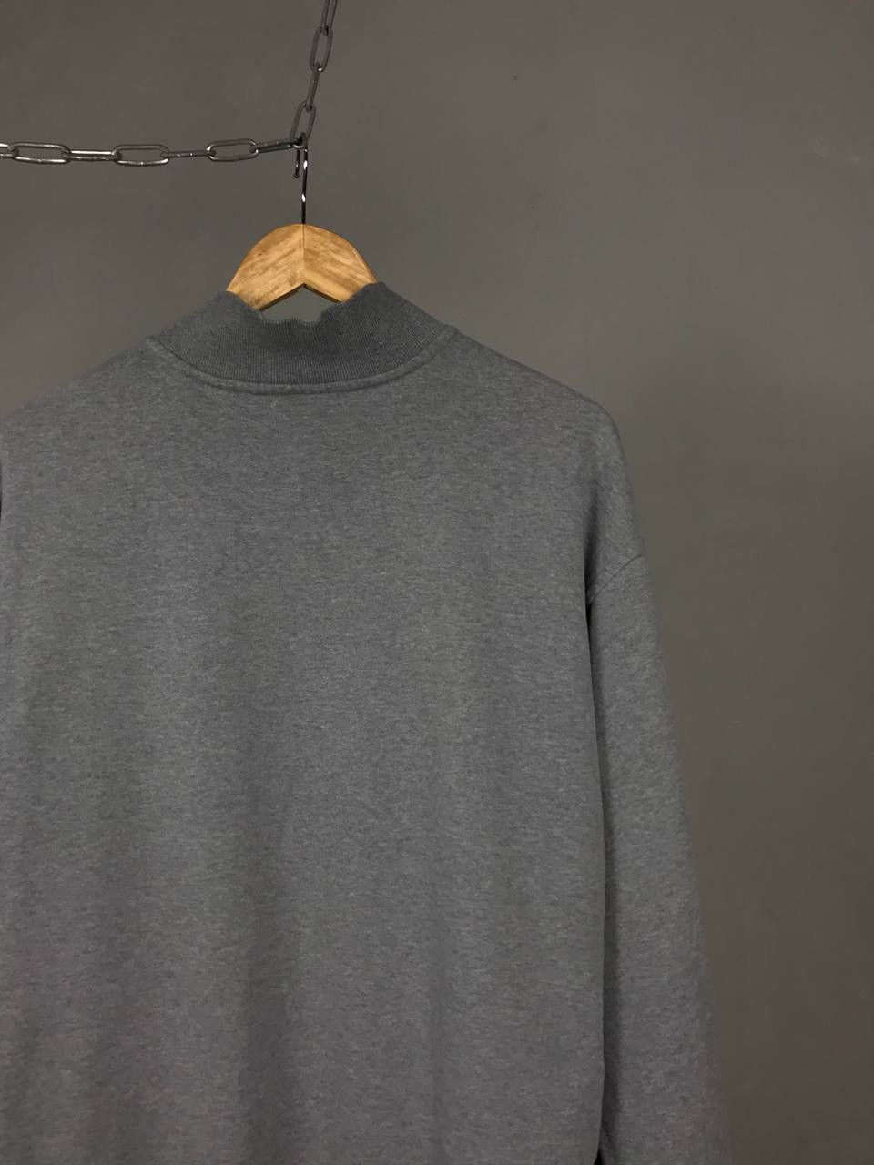 Vintage Nike swoosh streetwear vintage 1/4 zip sweatshirt Size US M / EU 48-50 / 2 - 7 Thumbnail