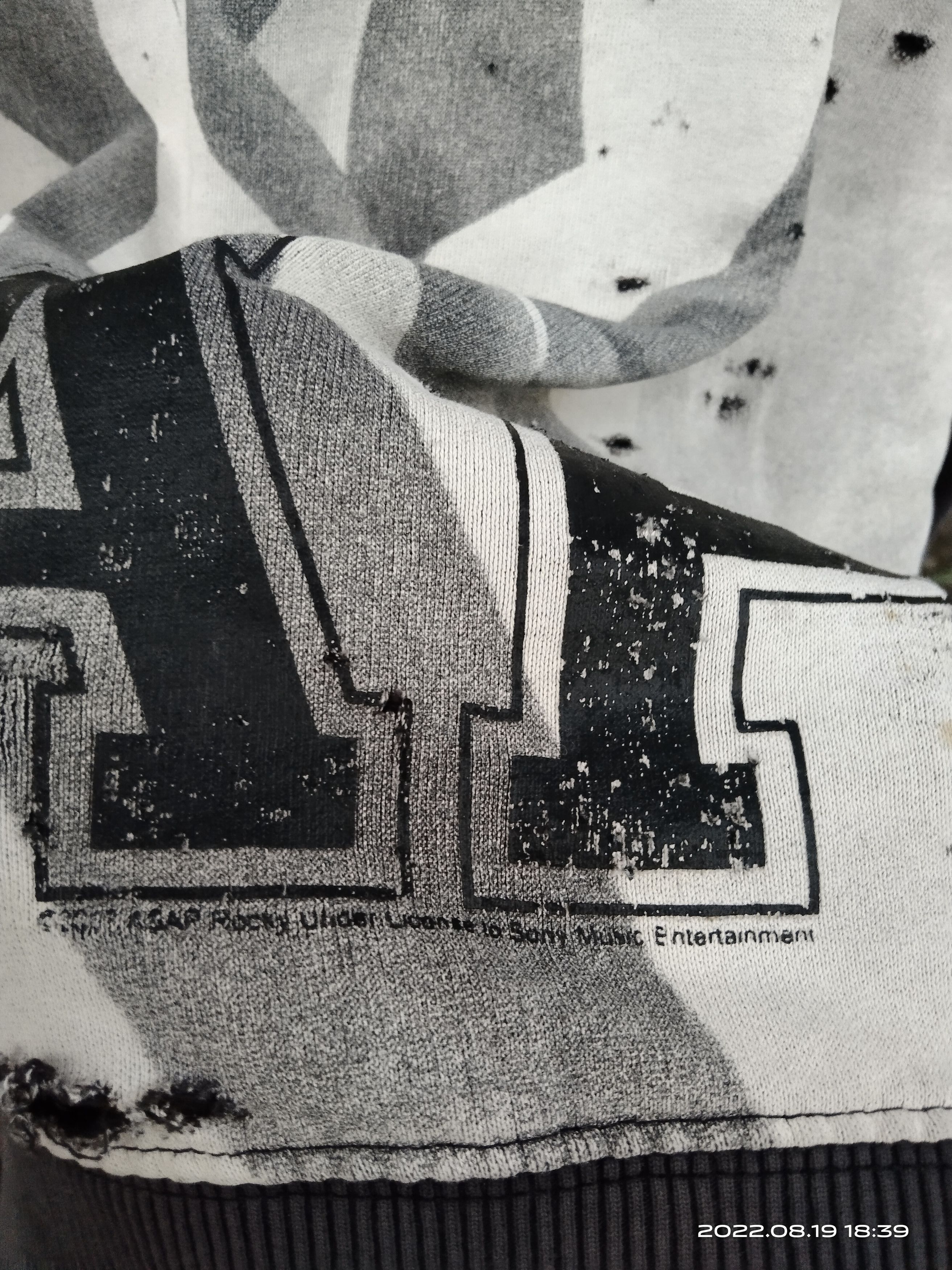 A$AP Rocky × Rap Tees THRASHED OVP ASAP ROCKY Size US M / EU 48-50 / 2 - 4 Thumbnail