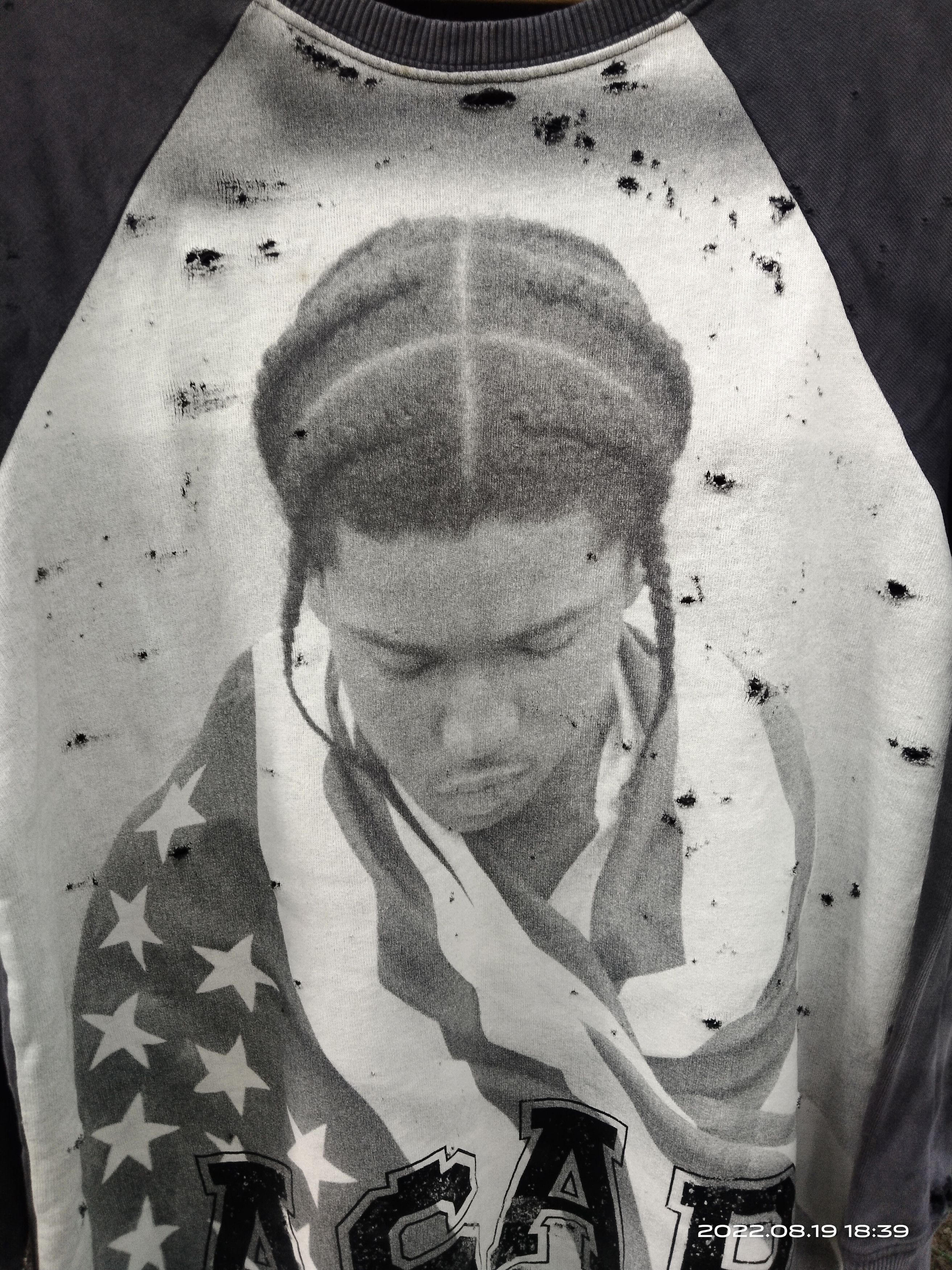 A$AP Rocky × Rap Tees THRASHED OVP ASAP ROCKY Size US M / EU 48-50 / 2 - 3 Thumbnail