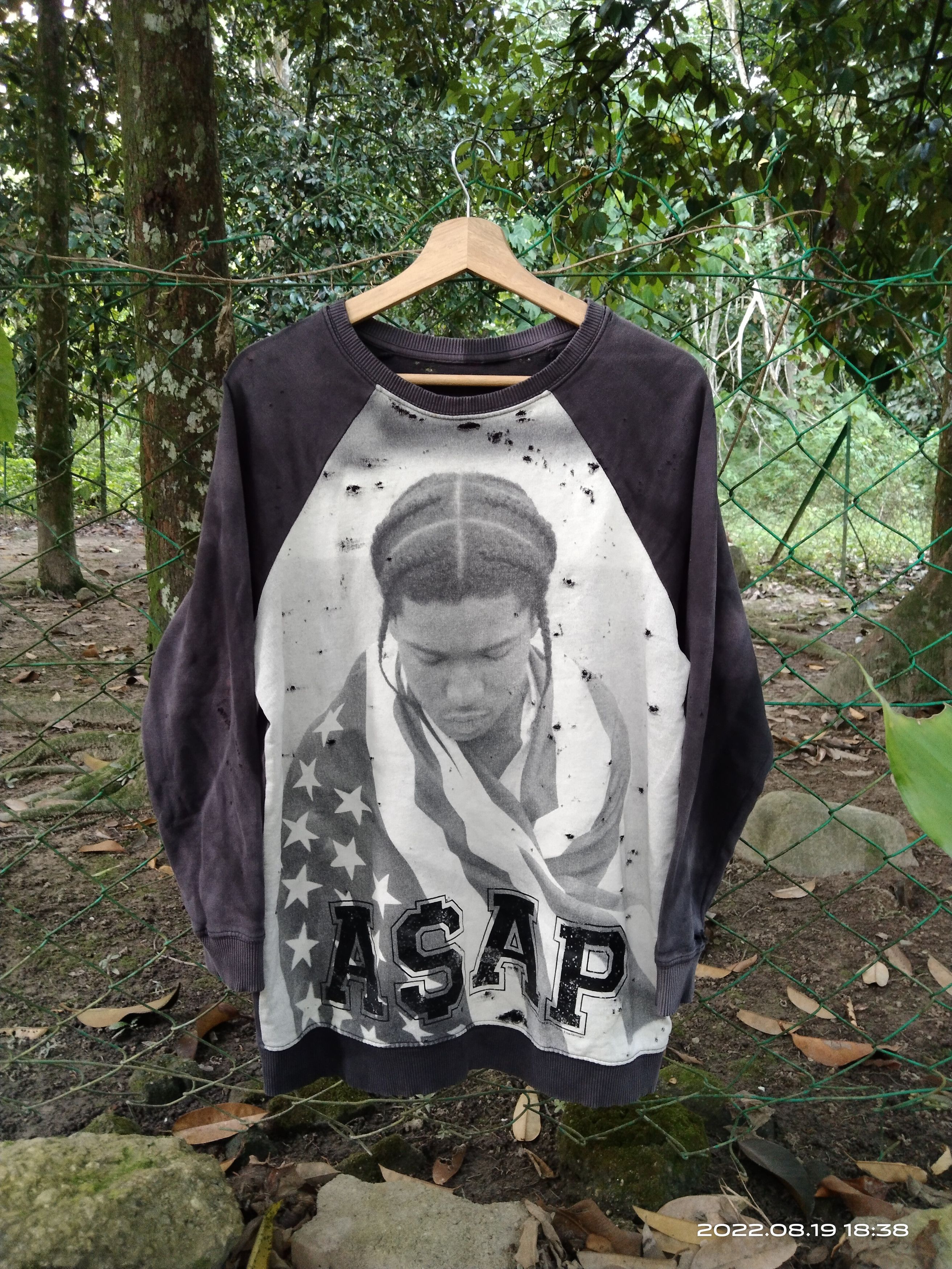 A$AP Rocky × Rap Tees THRASHED OVP ASAP ROCKY Size US M / EU 48-50 / 2 - 1 Thumbnail