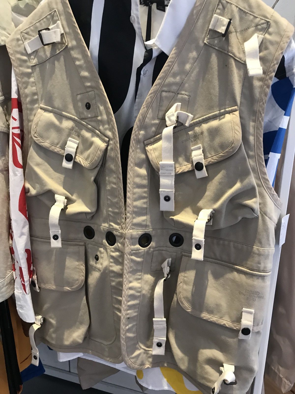 Neighborhood Cargo Vest In Tan Size US L / EU 52-54 / 3 - 1 Thumbnail