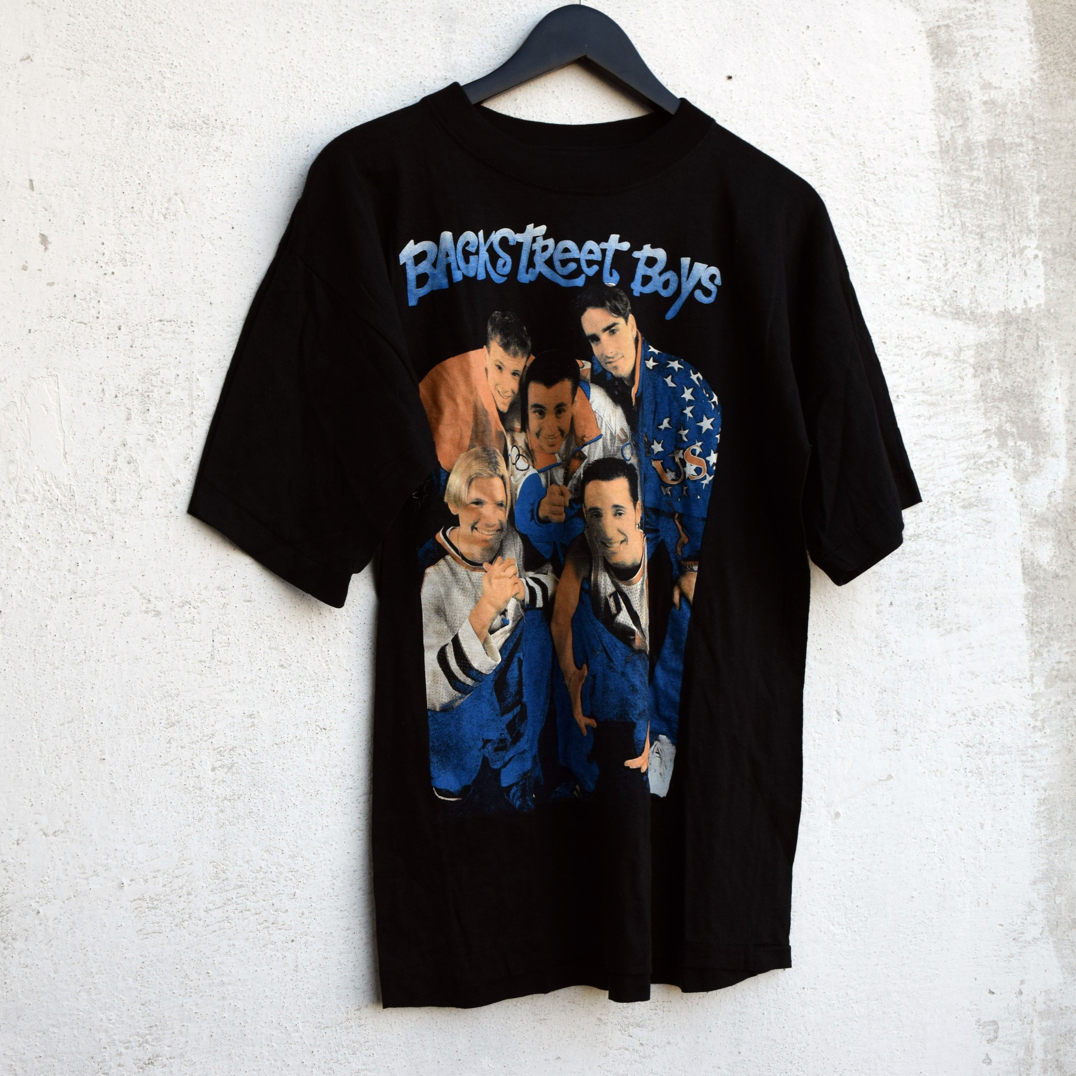 Band Tees × Vintage 90s Boot Backstreet Boys T-shirt M Size US M / EU 48-50 / 2 - 5 Thumbnail