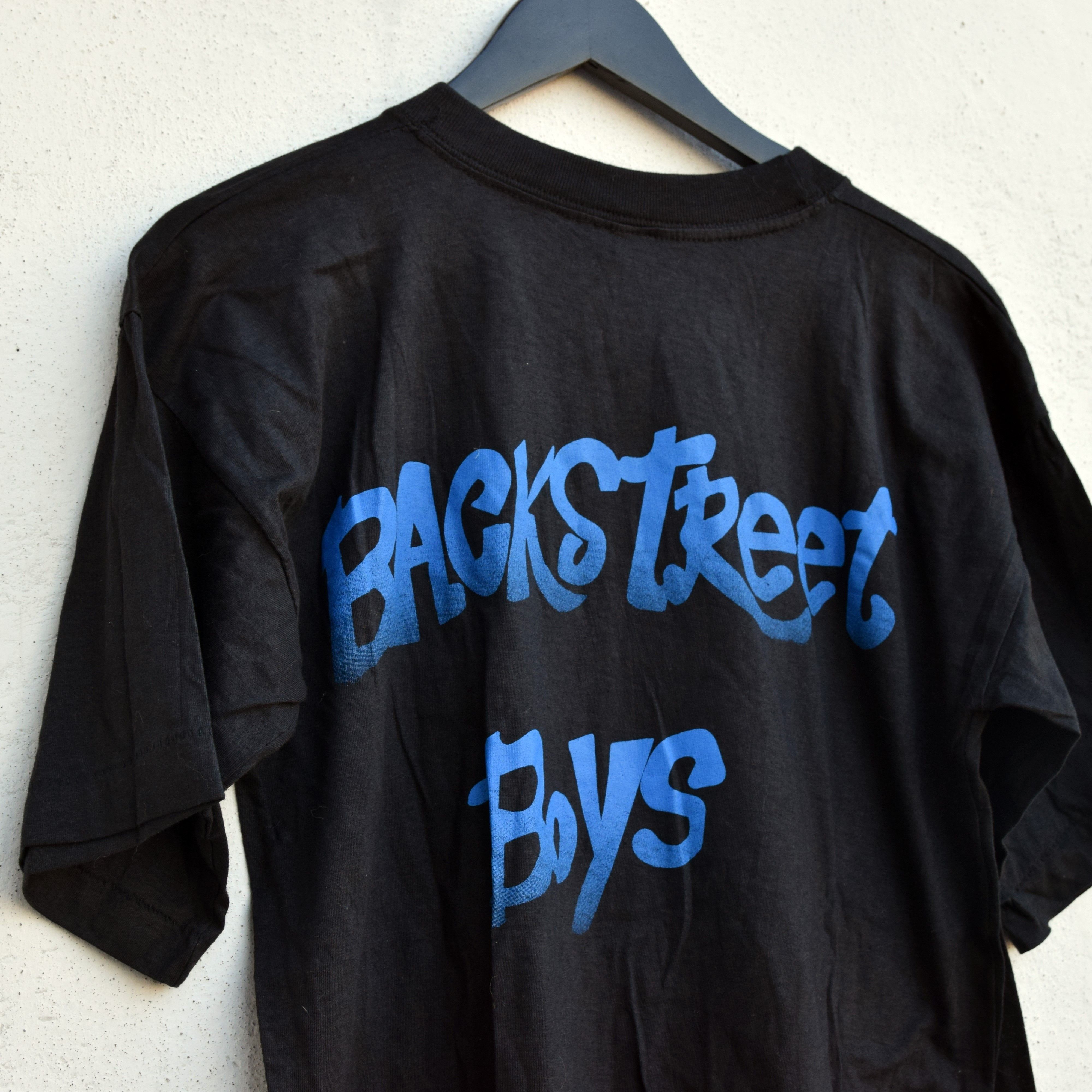 Band Tees × Vintage 90s Boot Backstreet Boys T-shirt M Size US M / EU 48-50 / 2 - 3 Thumbnail